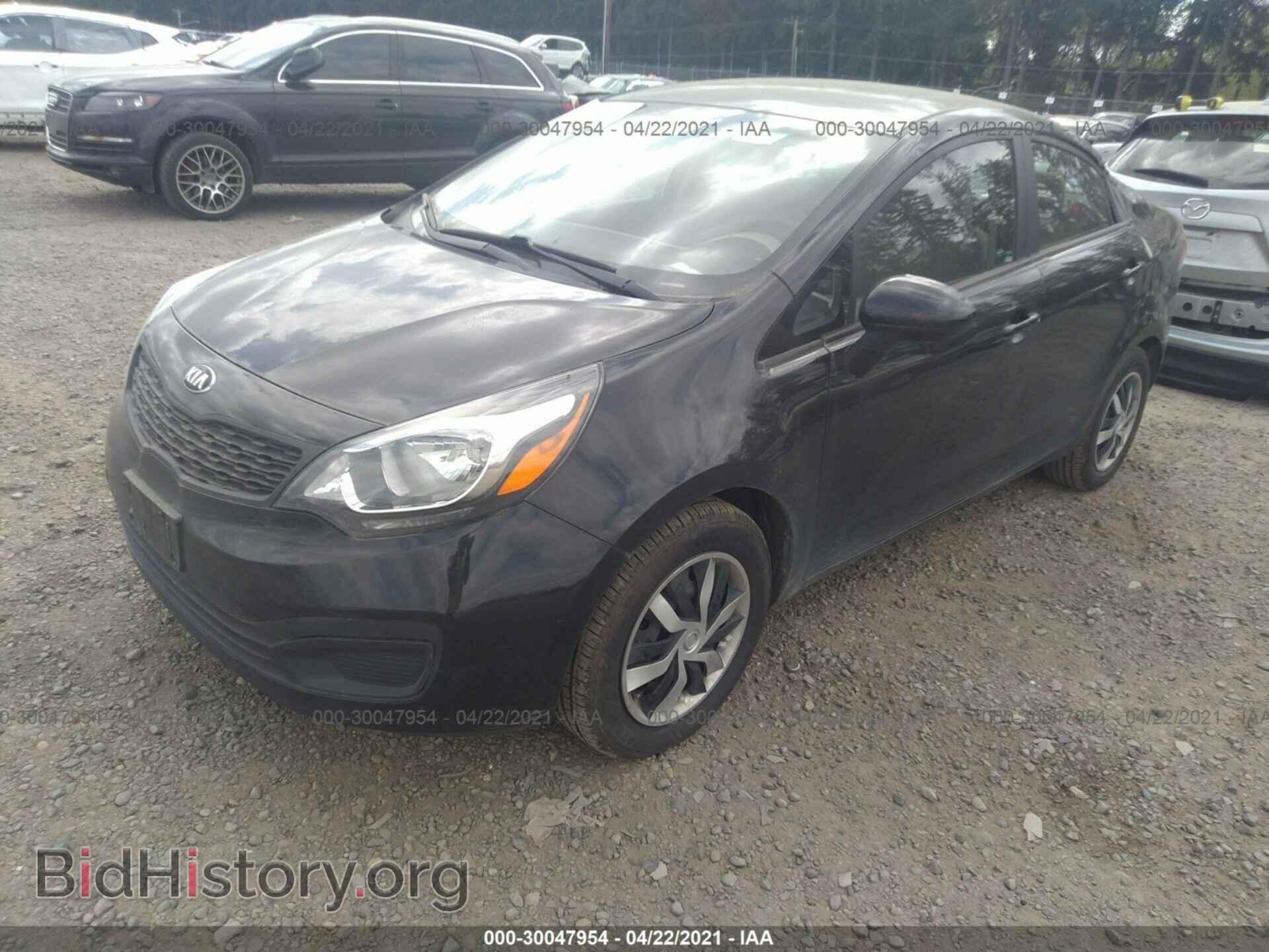 2013 KIA RIO - VIN: KNADM4A31D6224528 - Фото 2