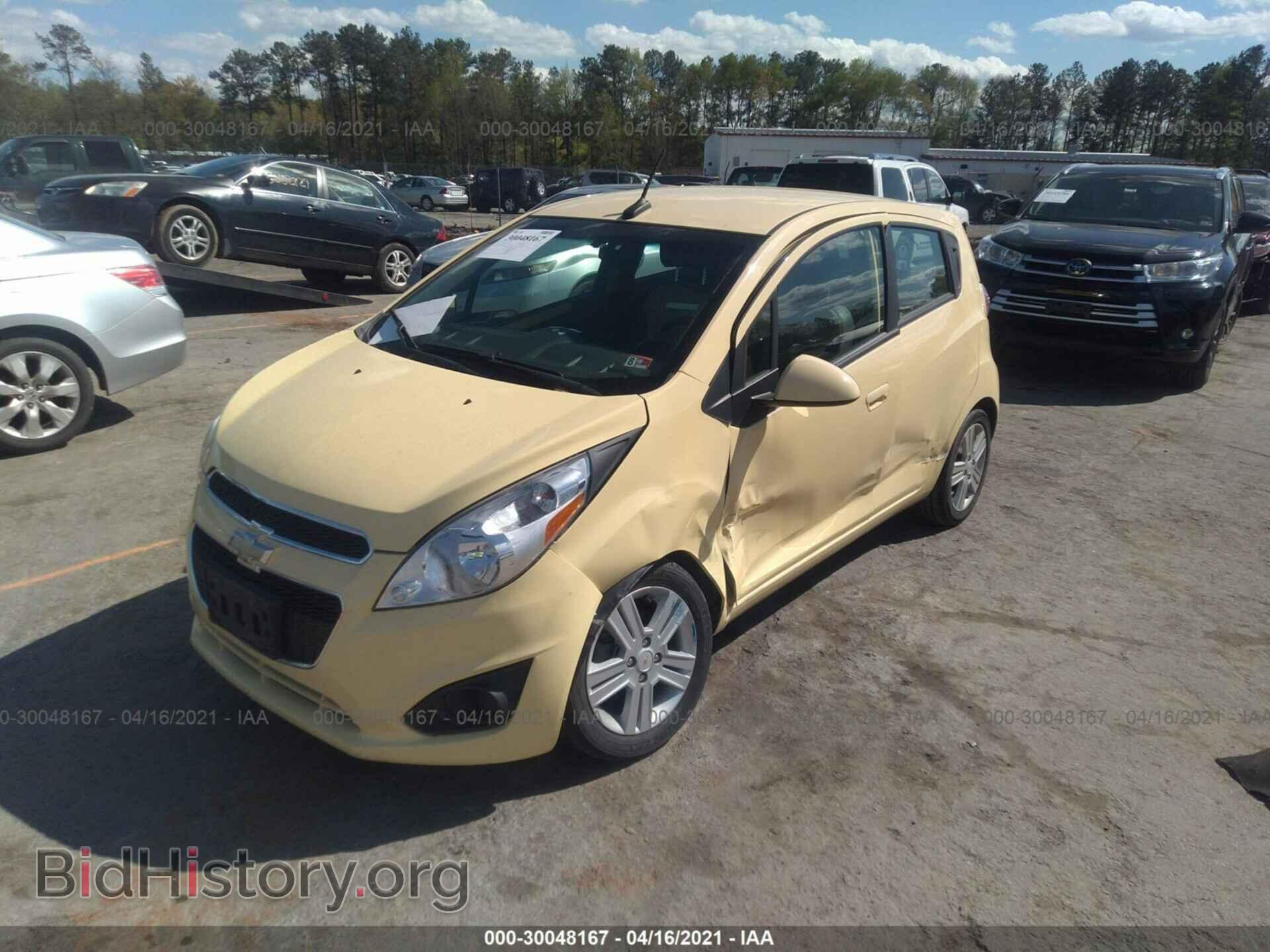 2014 CHEVROLET SPARK - VIN: KL8CD6S90EC527499 - Фото 2