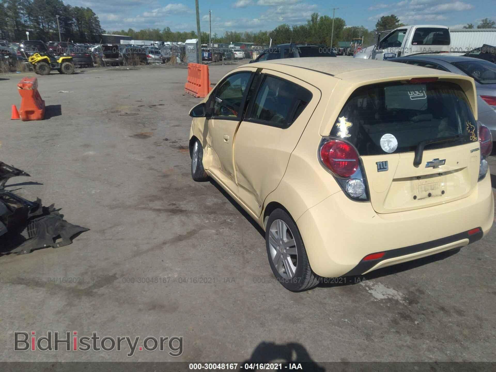 2014 CHEVROLET SPARK - VIN: KL8CD6S90EC527499 - Фото 3