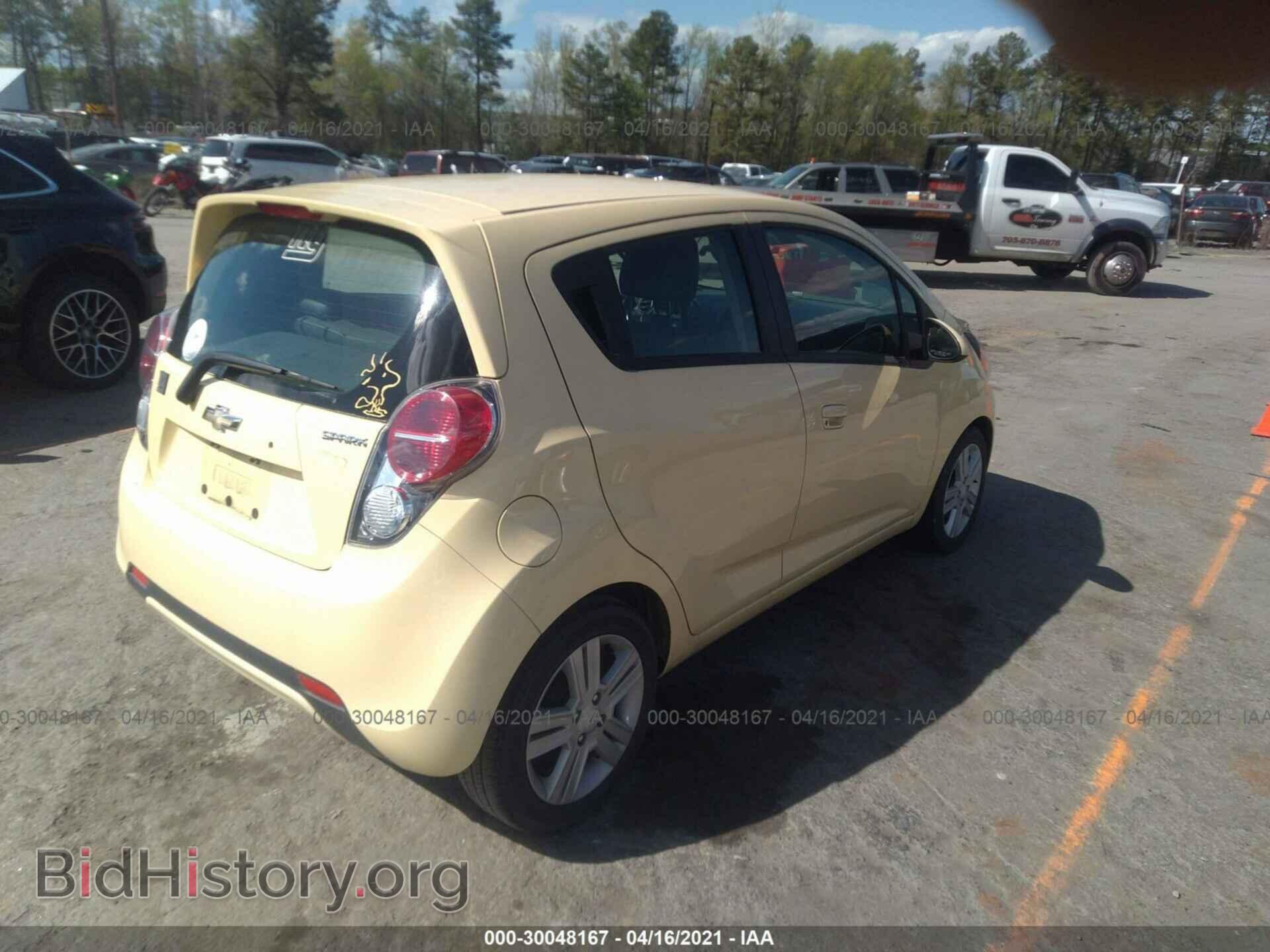 2014 CHEVROLET SPARK - VIN: KL8CD6S90EC527499 - Фото 4