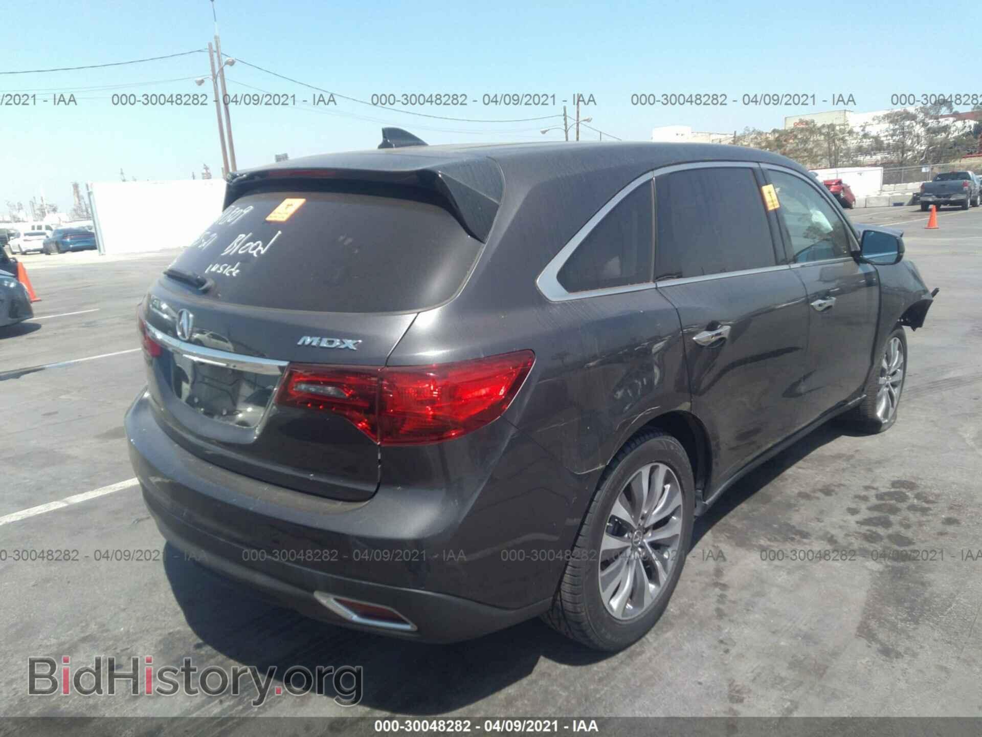 2015 ACURA MDX - VIN: 5FRYD3H40FB004171 - Фото 4