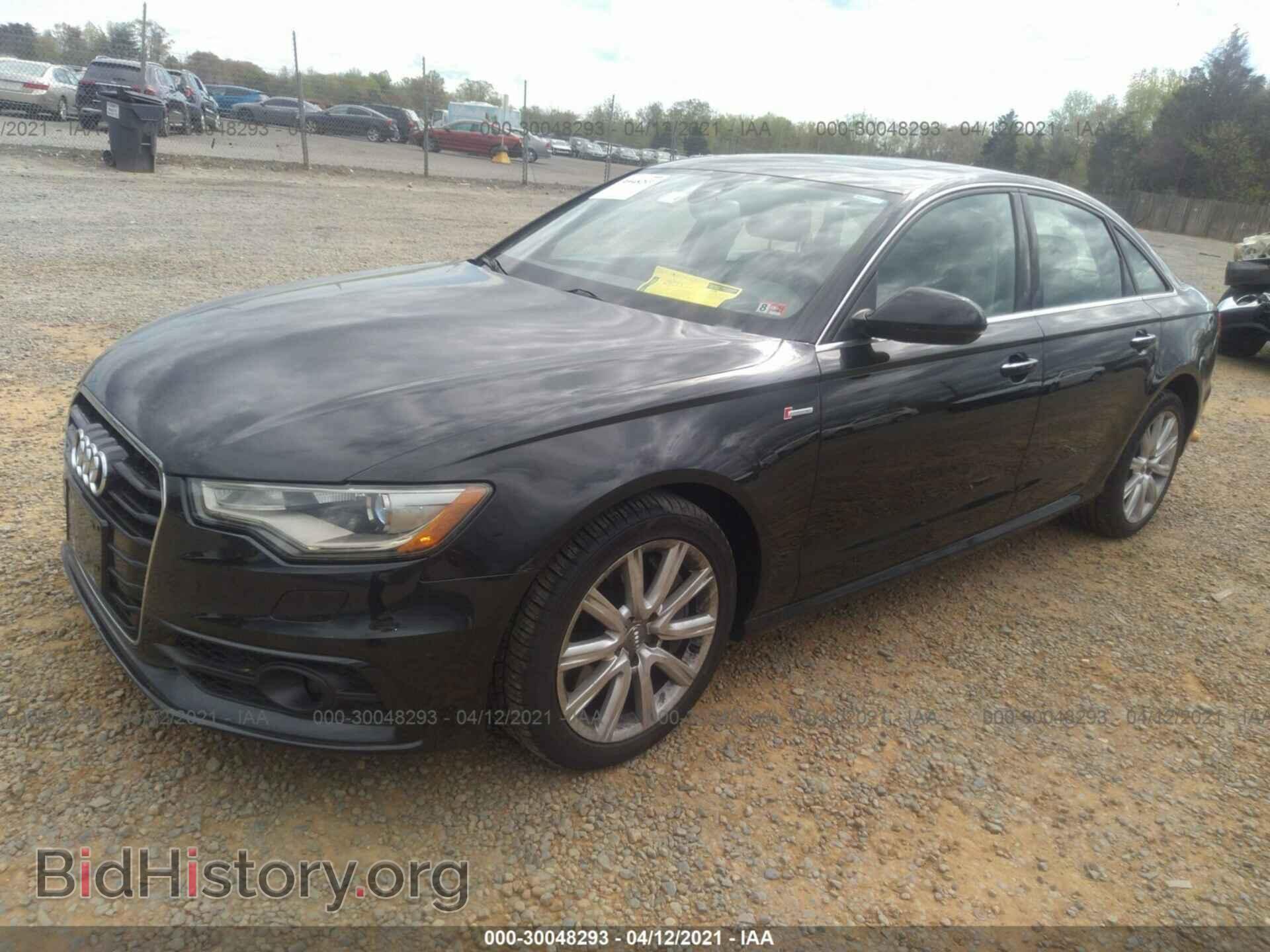 2013 AUDI A6 - VIN: WAUJGAFC8DN154145 - Фото 2