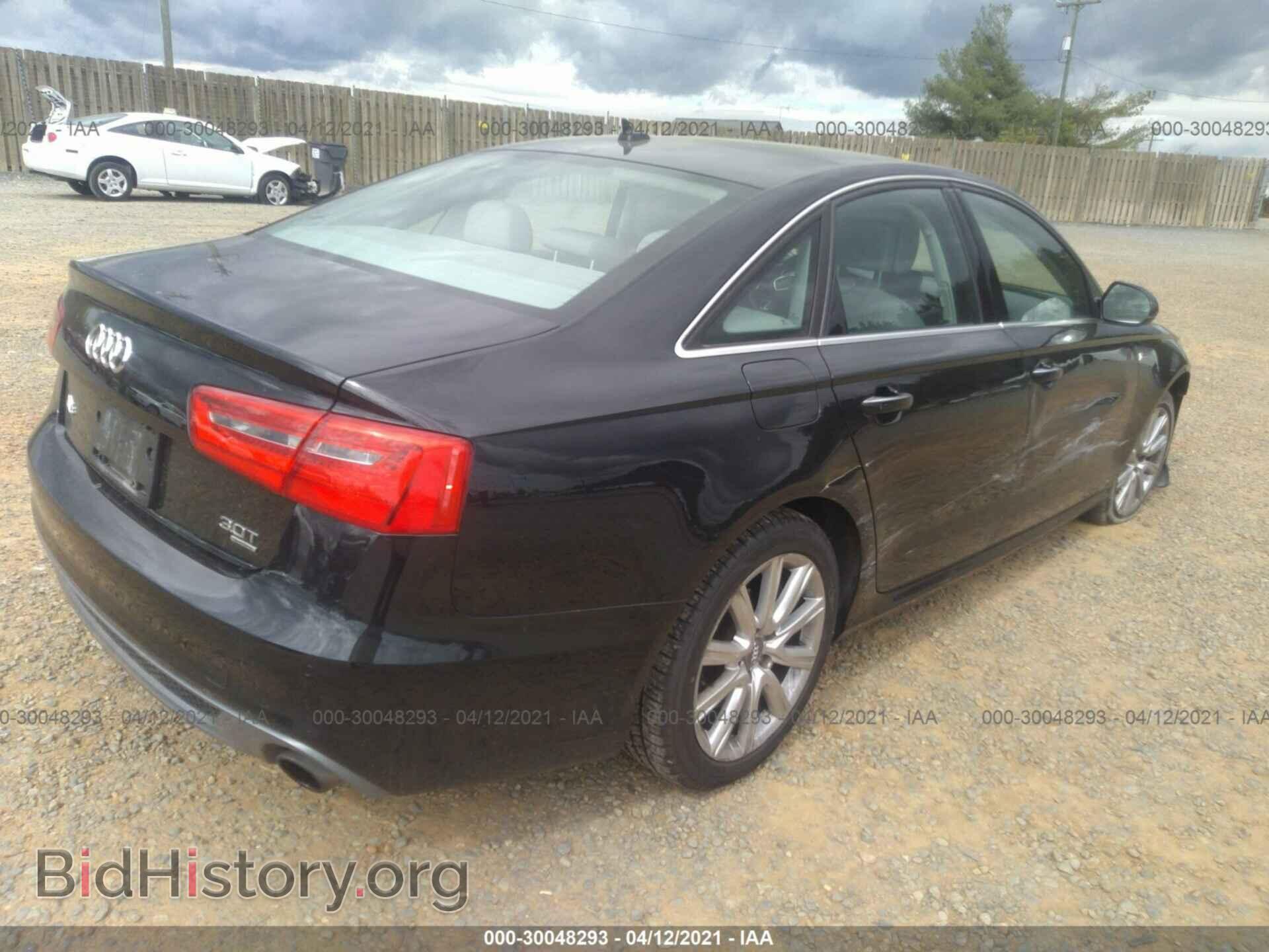 2013 AUDI A6 - VIN: WAUJGAFC8DN154145 - Фото 4