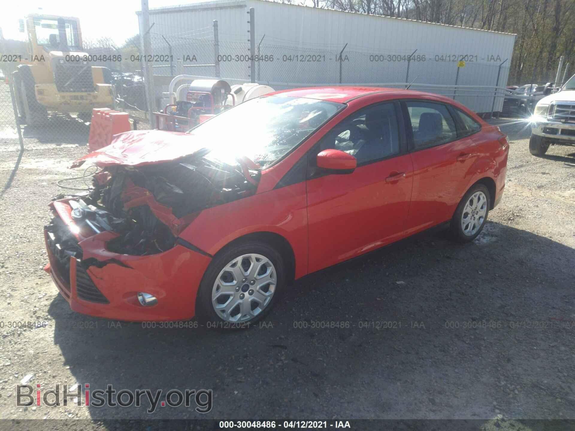 2012 FORD FOCUS - VIN: 1FAHP3F29CL226216 - Фото 2