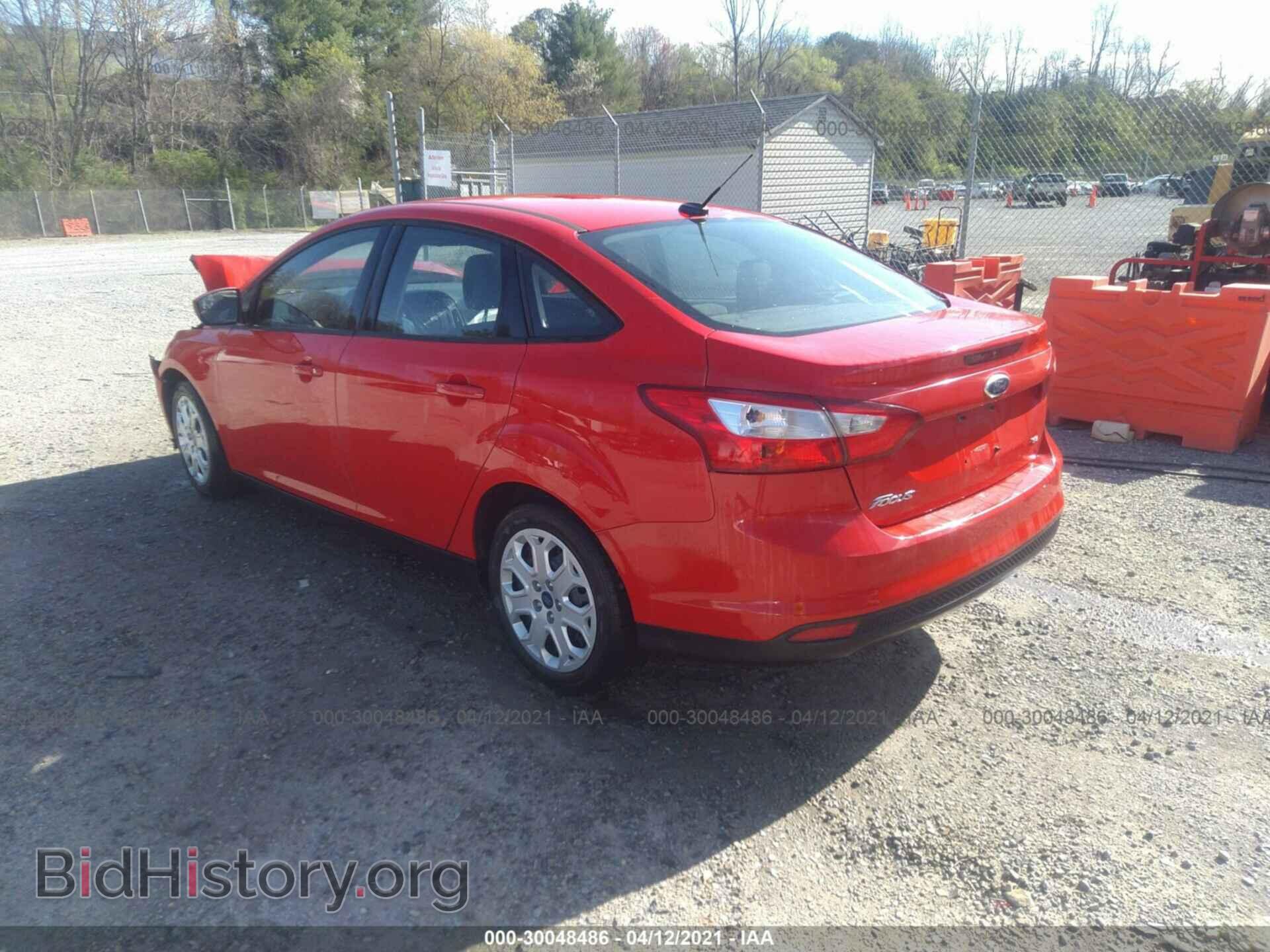 2012 FORD FOCUS - VIN: 1FAHP3F29CL226216 - Фото 3