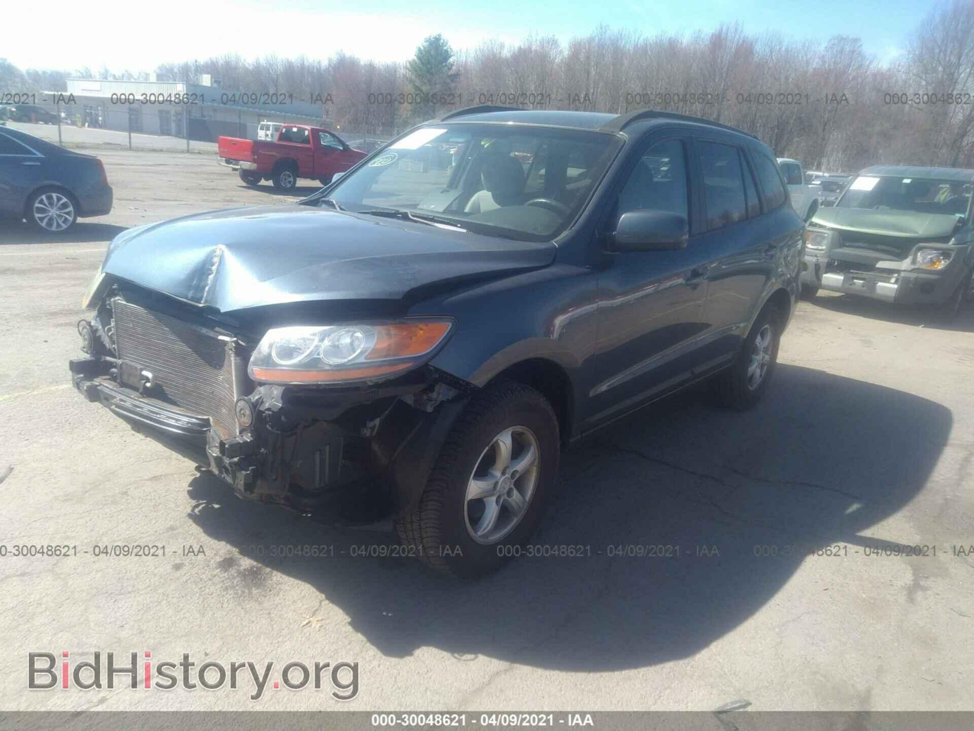2008 HYUNDAI SANTA FE - VIN: 5NMSG73D58H185198 - Фото 2