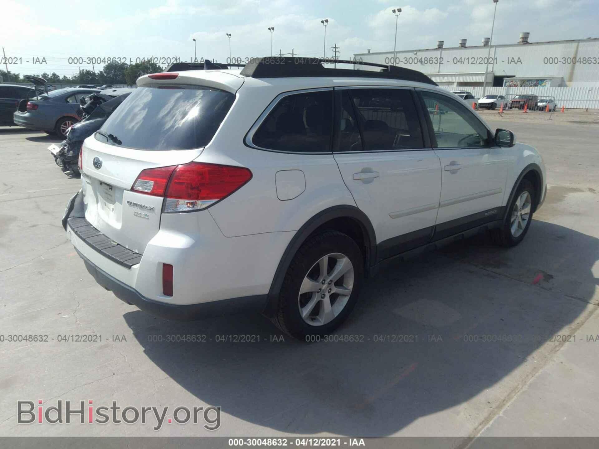 2013 SUBARU OUTBACK - VIN: 4S4BRBLC0D3317695 - Фото 4