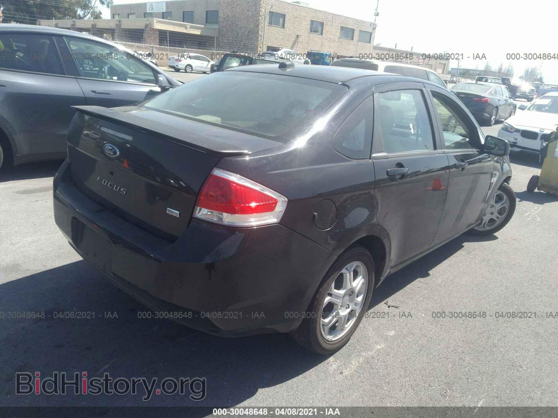 2008 FORD FOCUS - VIN: 1FAHP35N58W192731 - Фото 4