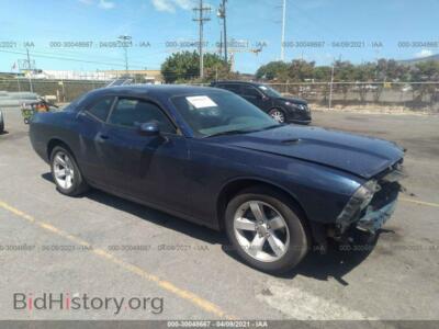 2014 Dodge CHALLENGER SXT, blue — VIN 2C3CDYAG3EH195191, IAAI