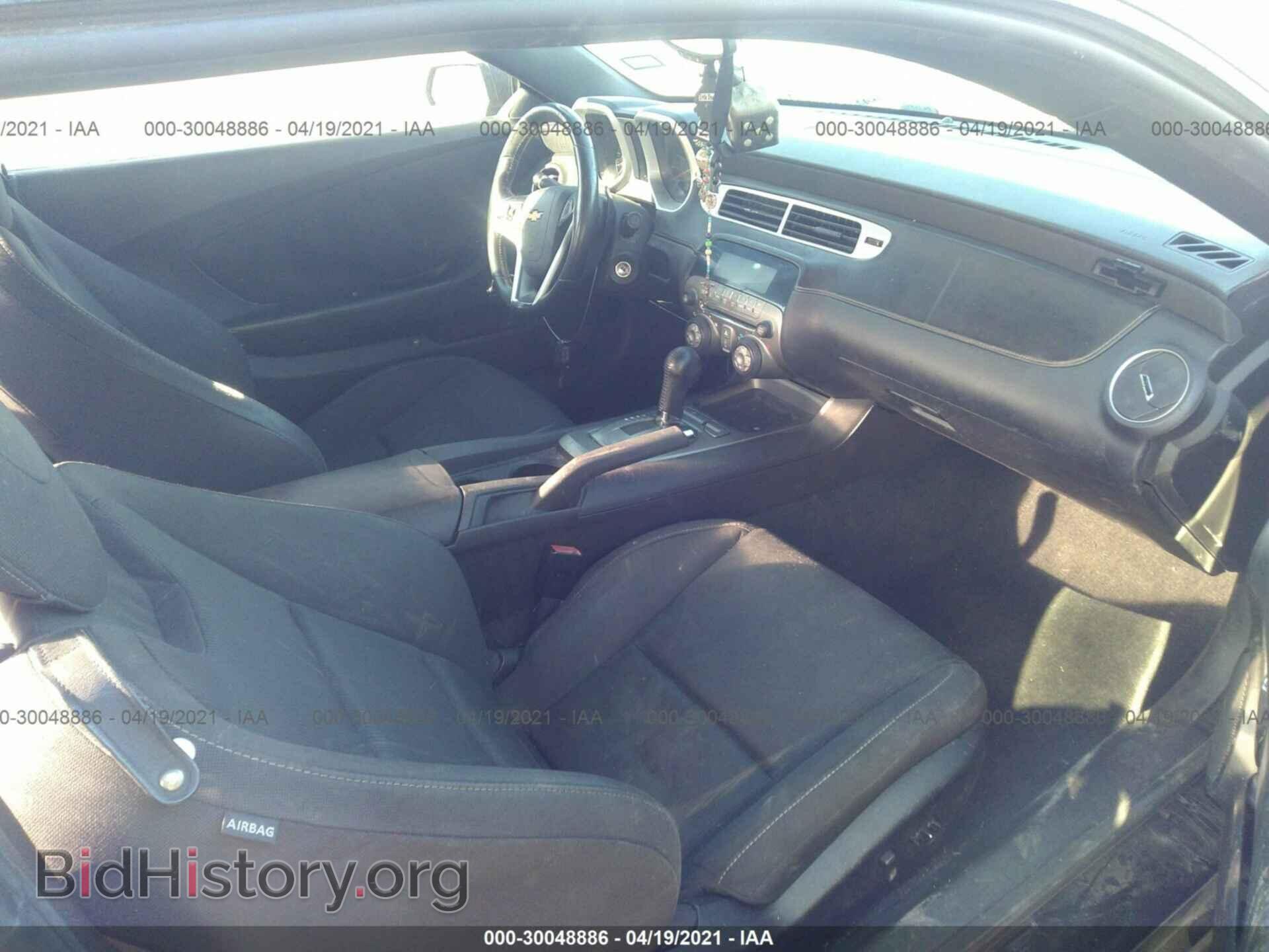 2012 CHEVROLET CAMARO - VIN: 2G1FB1E34C9210214 - Фото 5