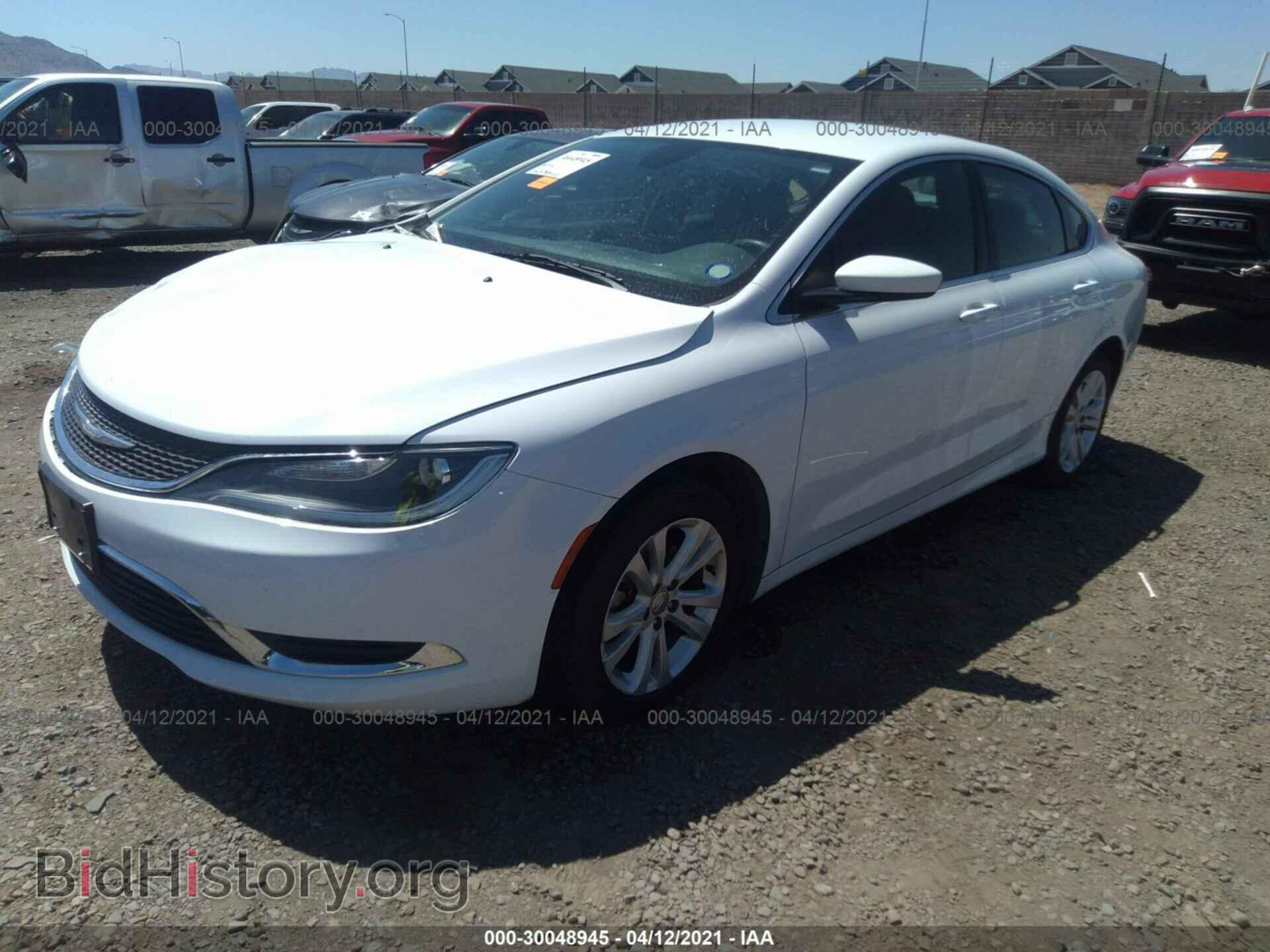 2015 CHRYSLER 200 - VIN: 1C3CCCAB4FN621781 - Фото 2