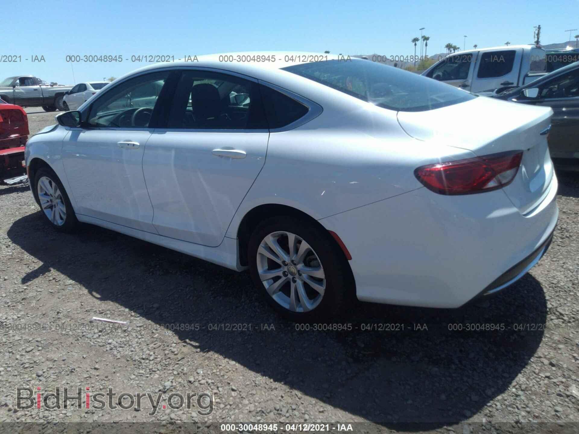 2015 CHRYSLER 200 - VIN: 1C3CCCAB4FN621781 - Фото 3