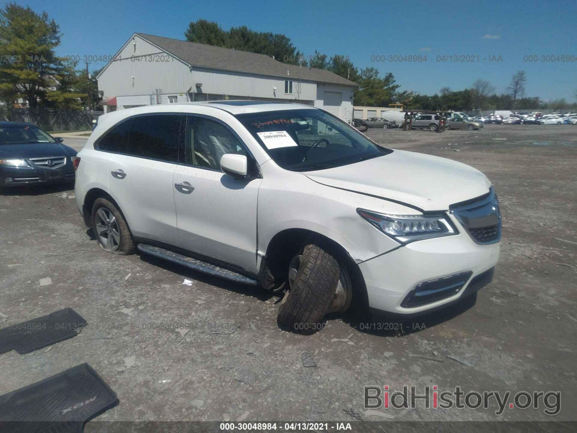 Фотография 5FRYD4H20EB014394 - ACURA MDX 2014