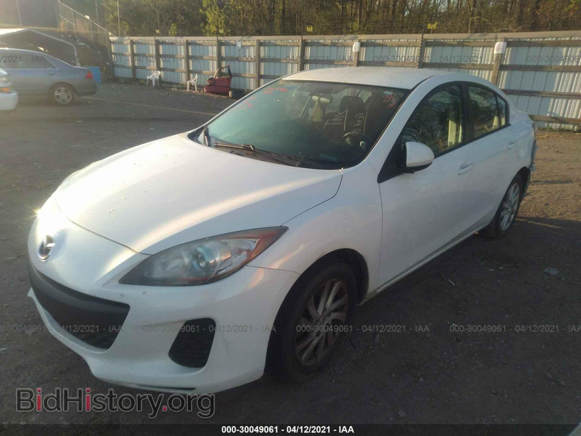 2012 MAZDA MAZDA3 - VIN: JM1BL1V7XC1690575 - Фото 2