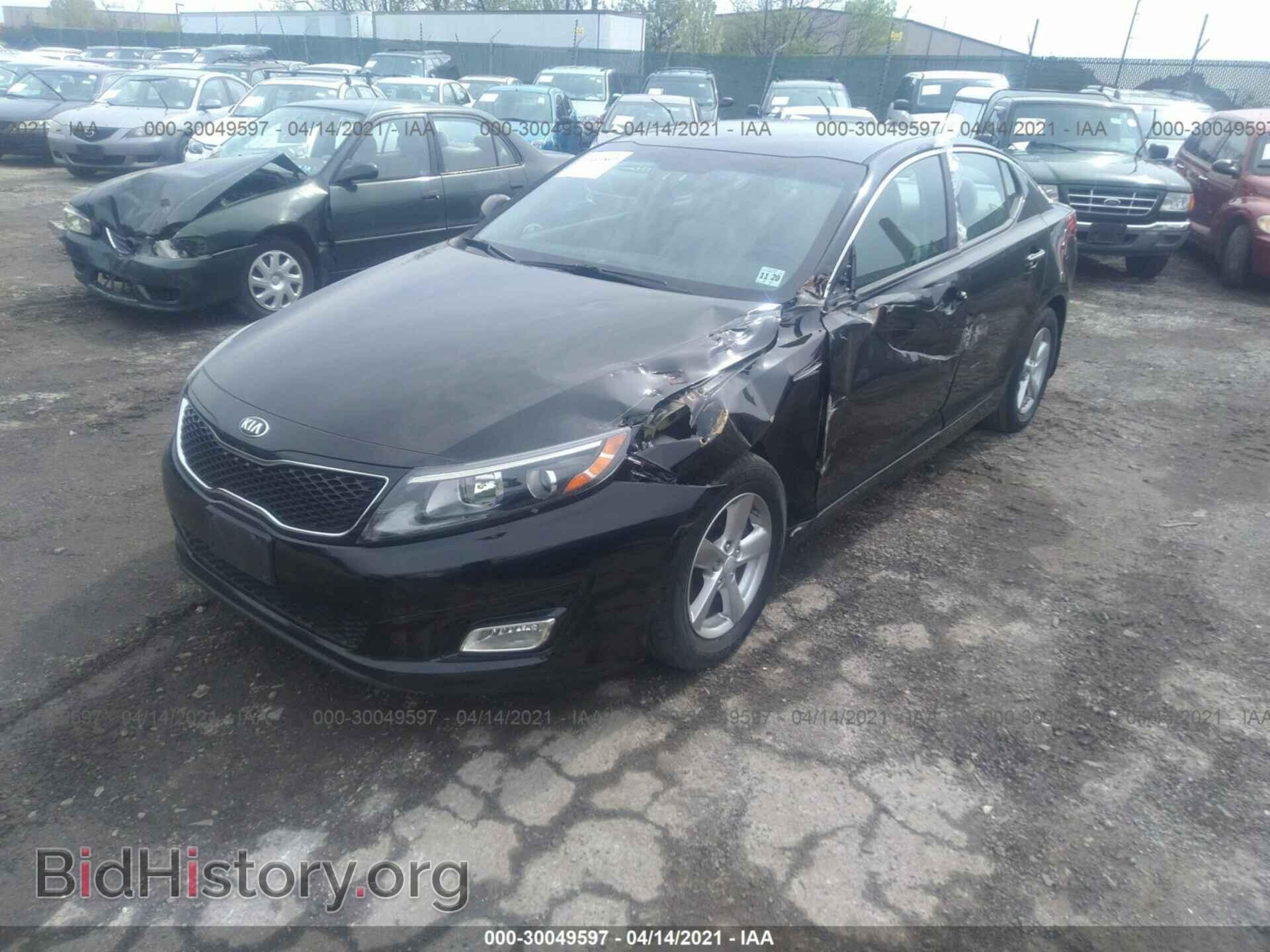 2015 KIA OPTIMA - VIN: KNAGM4A79F5662044 - Photo 2
