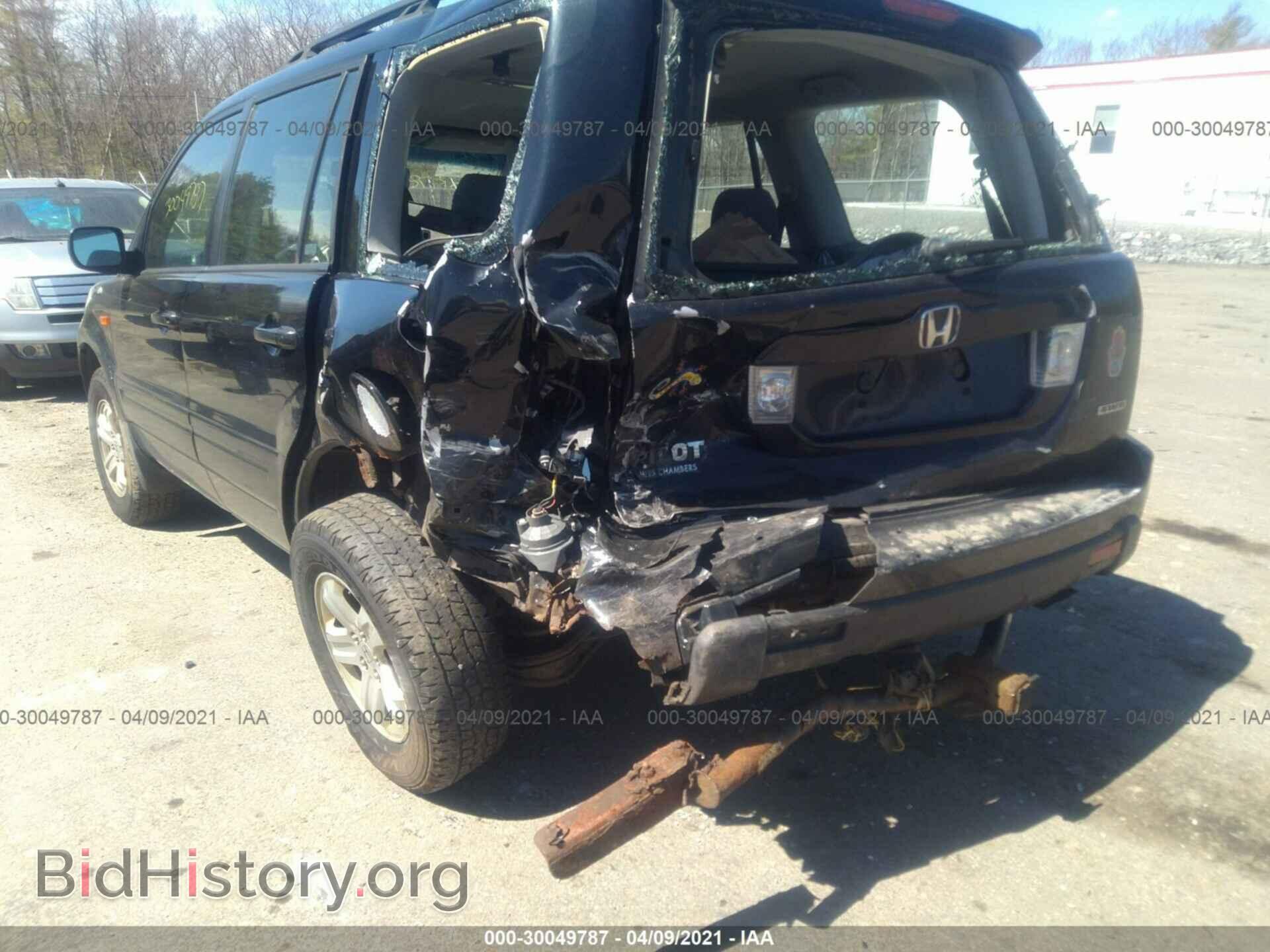 2006 HONDA PILOT - VIN: 2HKYF18166H521451 - Фото 6