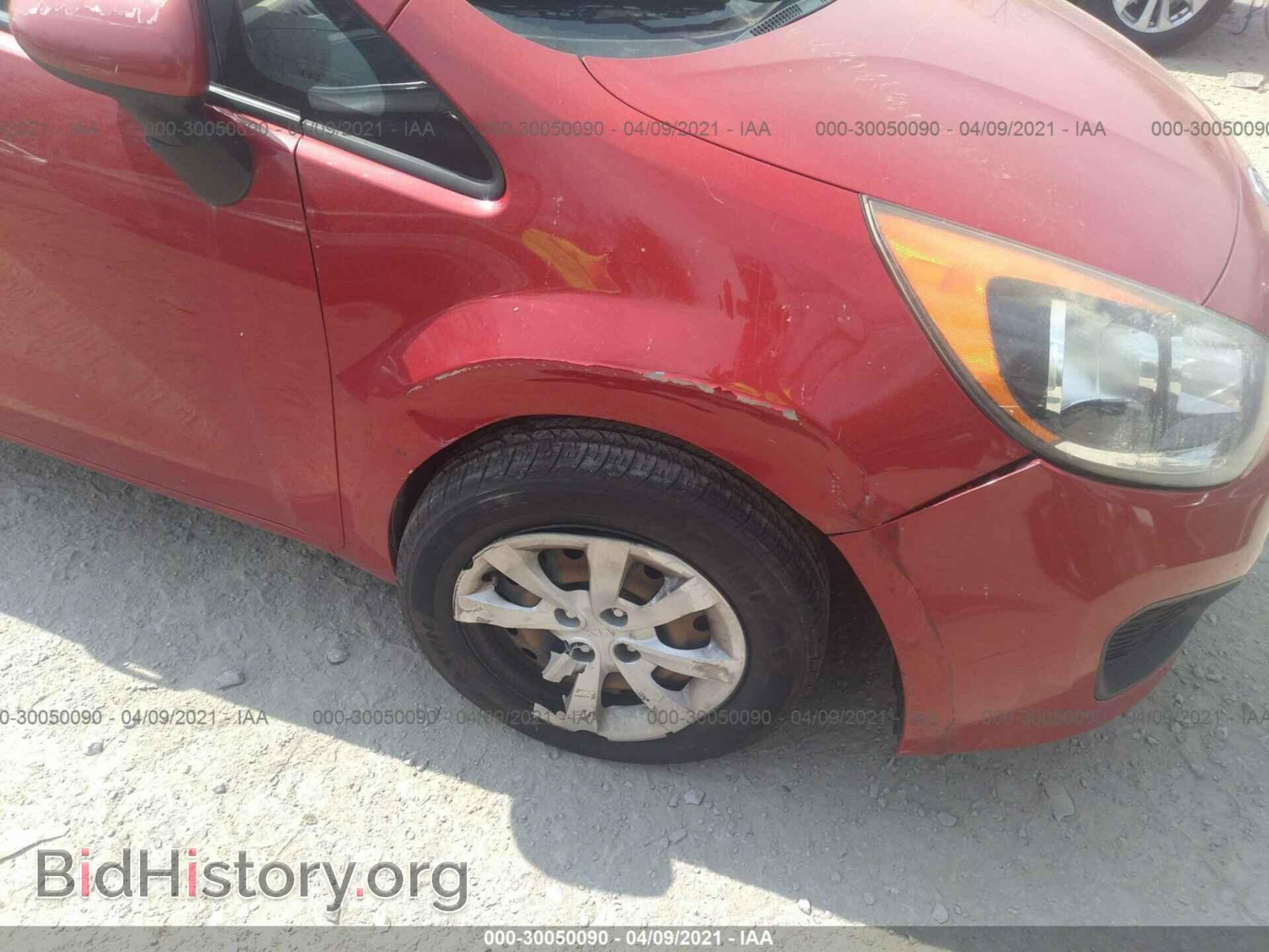 2013 KIA RIO - VIN: KNADM5A39D6107558 - Фото 6