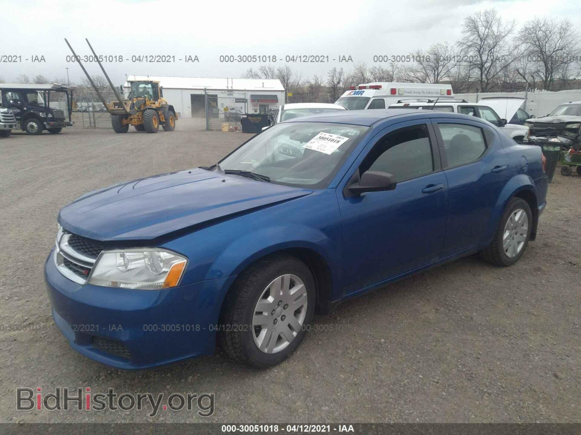 2014 DODGE AVENGER - VIN: 1C3CDZAG0EN189054 - Фото 2