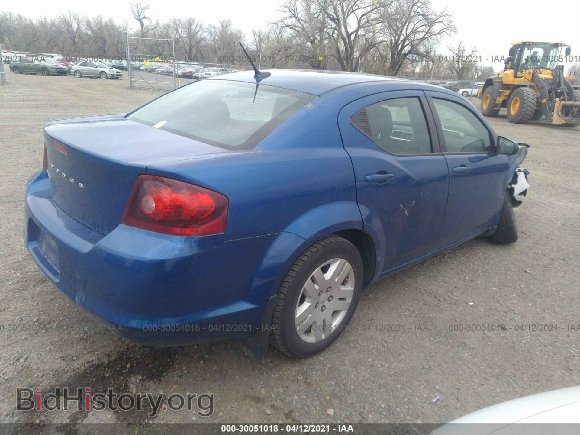 2014 DODGE AVENGER - VIN: 1C3CDZAG0EN189054 - Фото 4