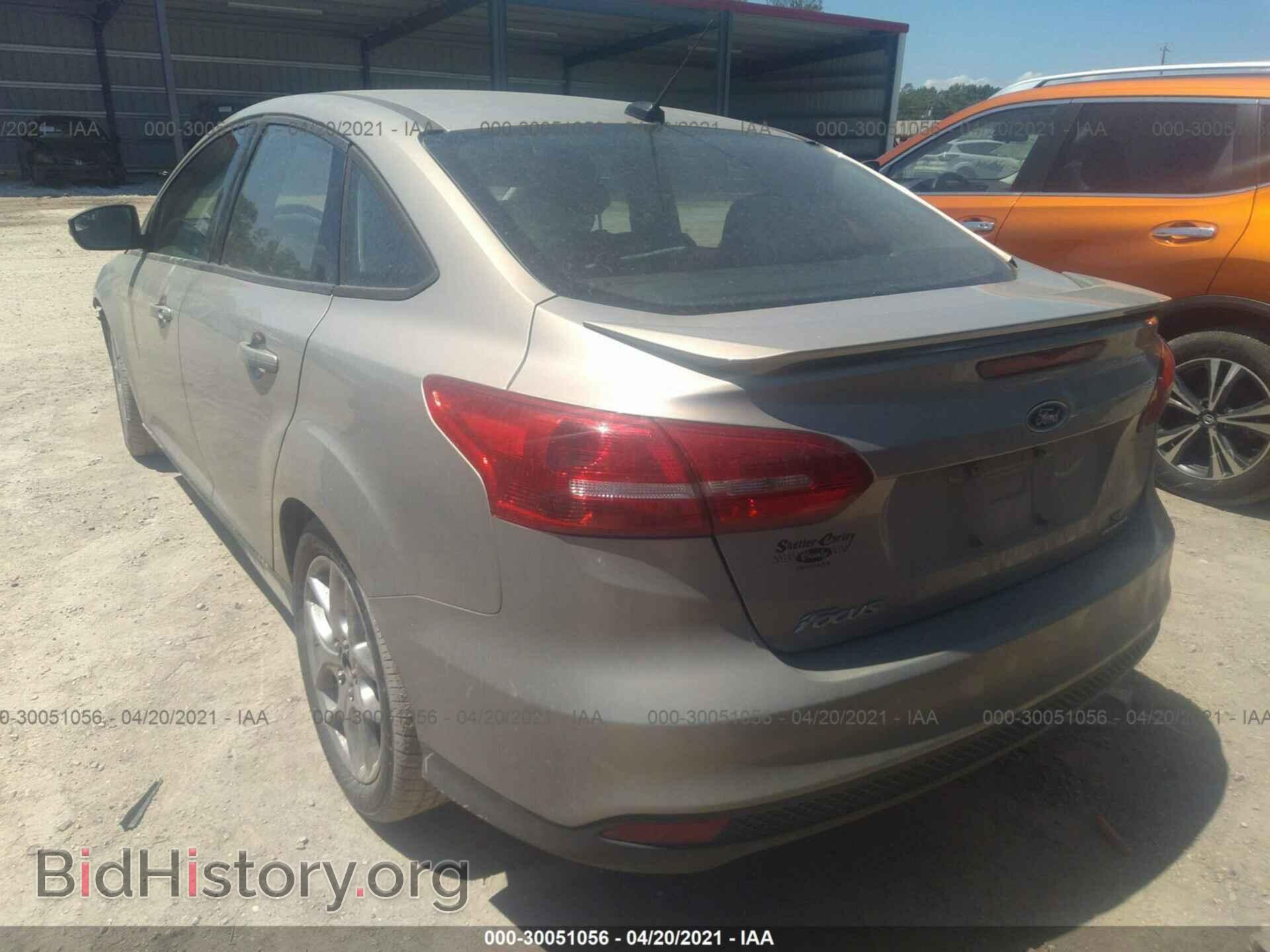 2015 FORD FOCUS - VIN: 1FADP3F2XFL378461 - Фото 3