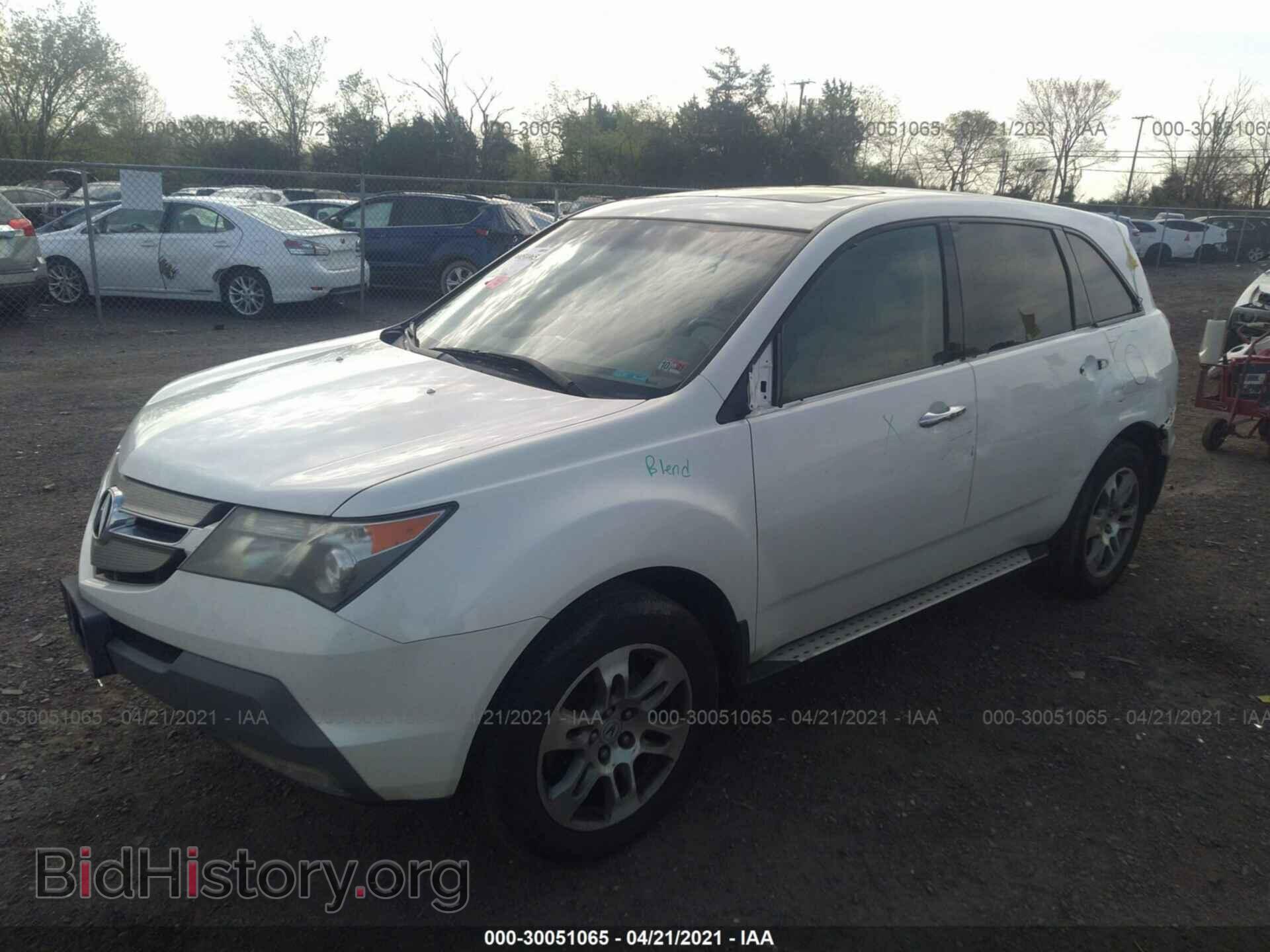 2007 ACURA MDX - VIN: 2HNYD28207H519283 - Фото 2