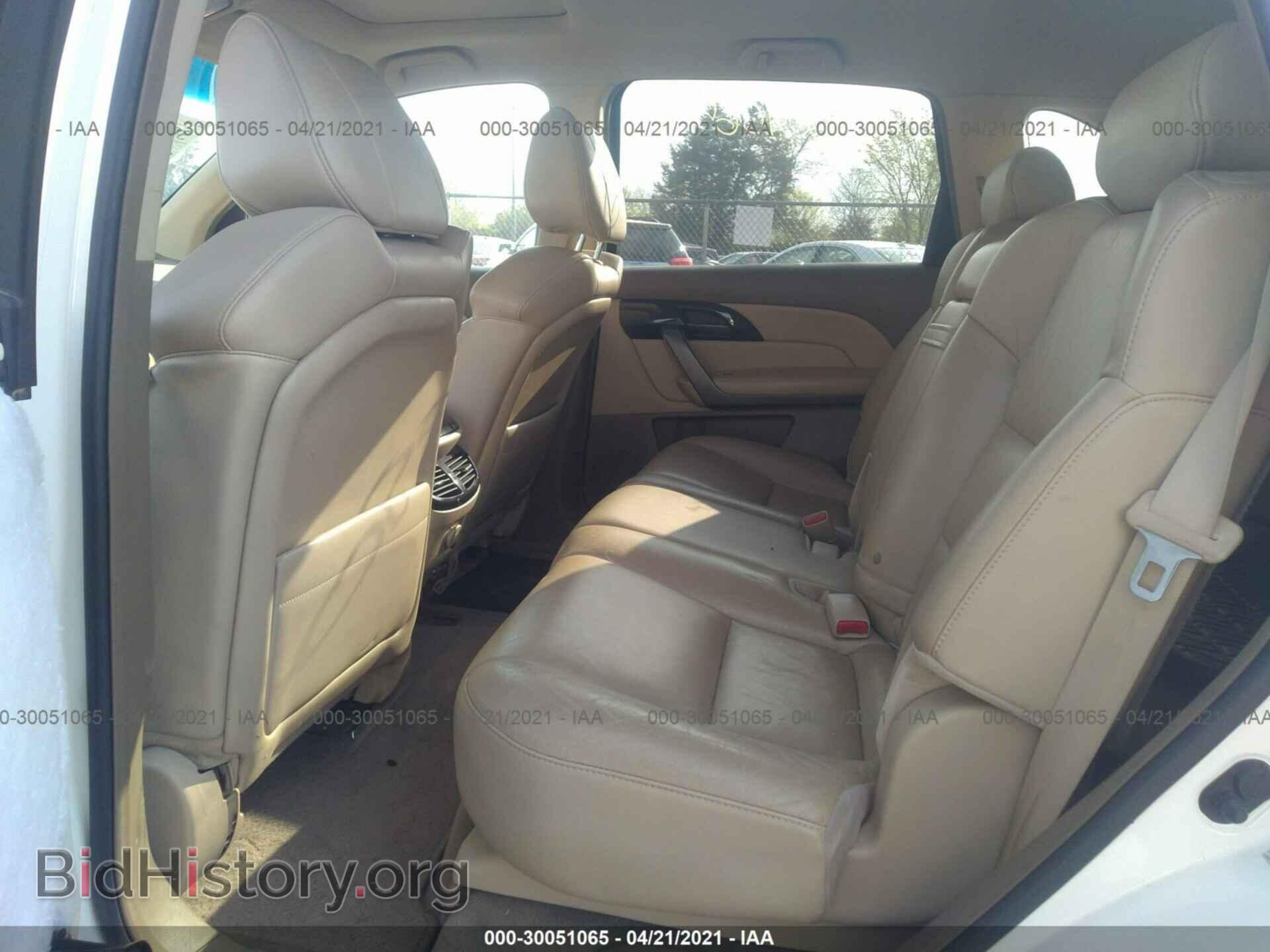 2007 ACURA MDX - VIN: 2HNYD28207H519283 - Фото 8