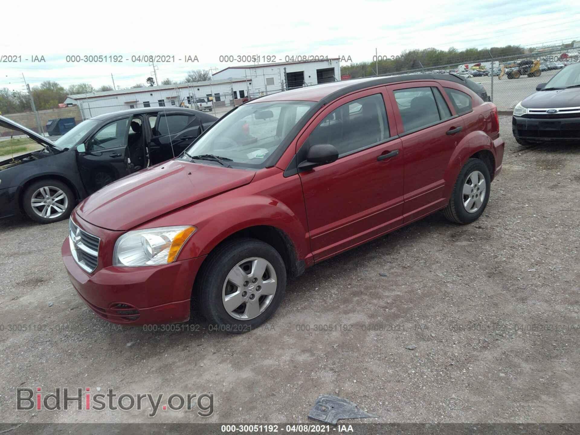 2007 DODGE CALIBER - VIN: 1B3HB28B07D242726 - Фото 2