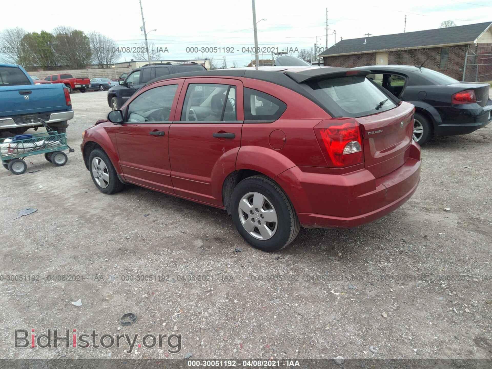 2007 DODGE CALIBER - VIN: 1B3HB28B07D242726 - Фото 3