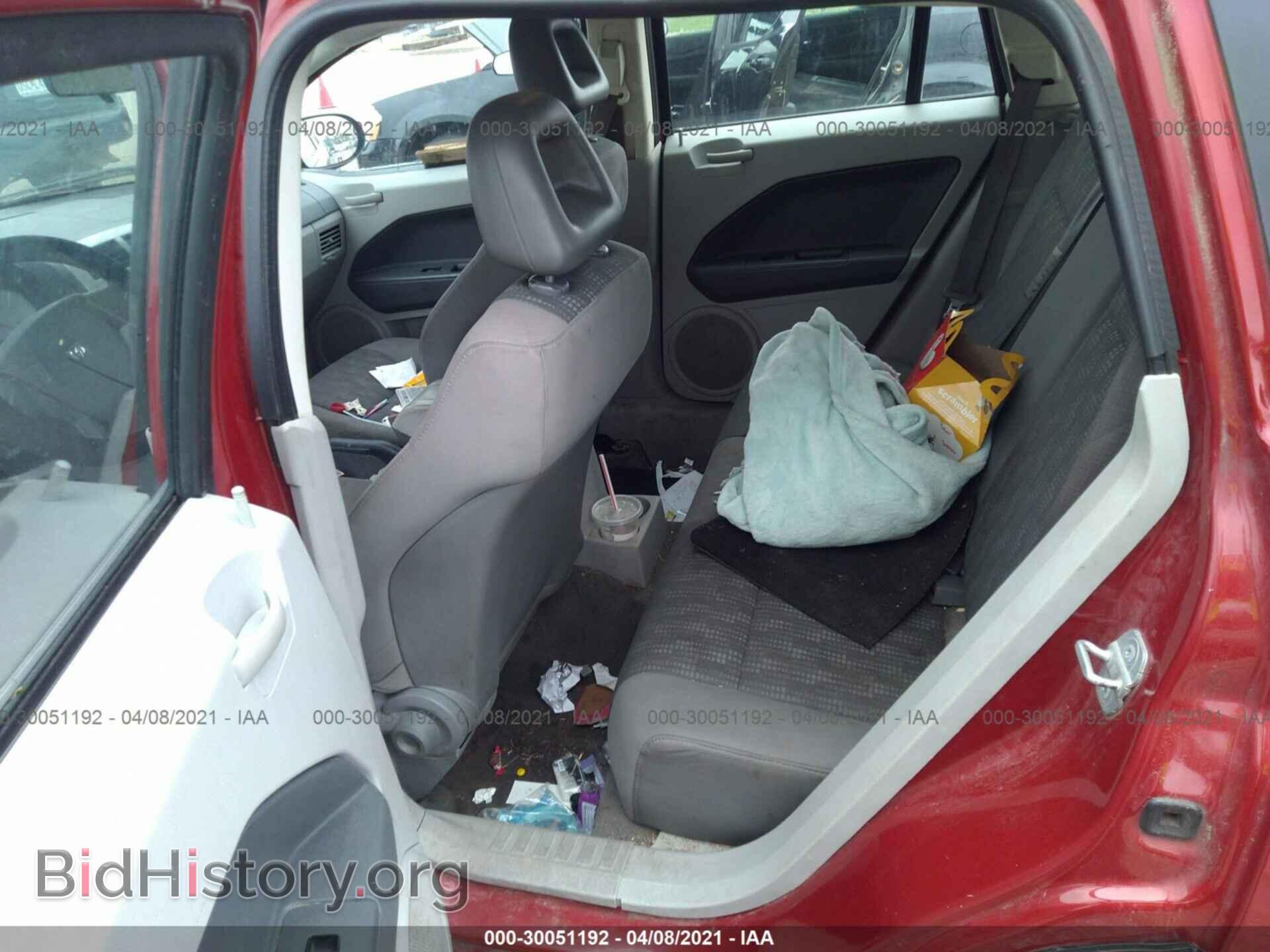 2007 DODGE CALIBER - VIN: 1B3HB28B07D242726 - Фото 8