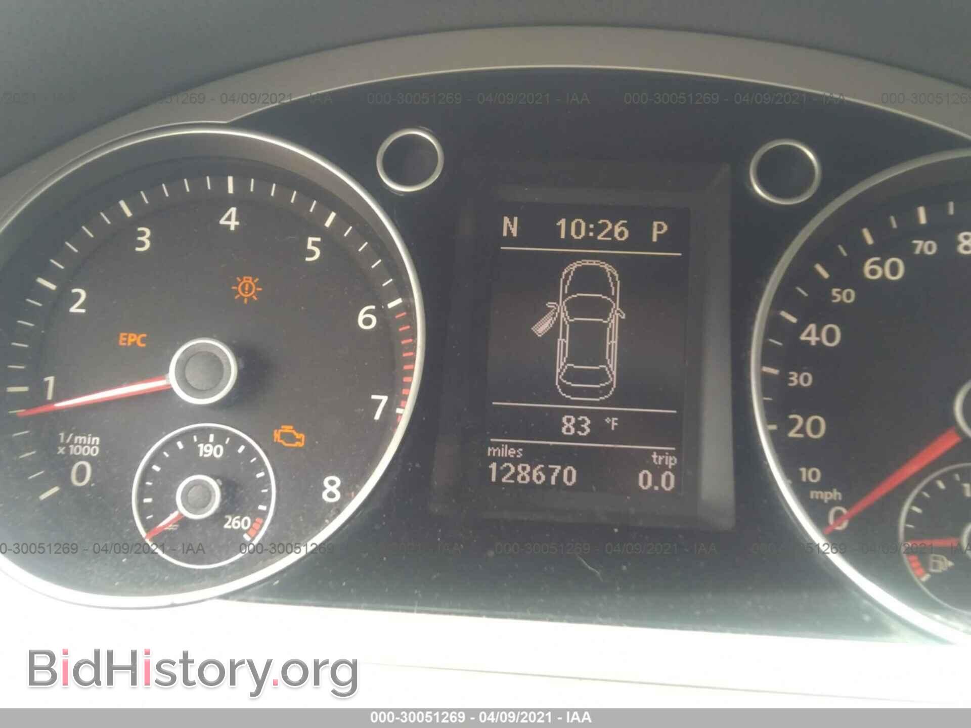 2010 VOLKSWAGEN CC - VIN: WVWML7ANXAE507861 - Фото 7