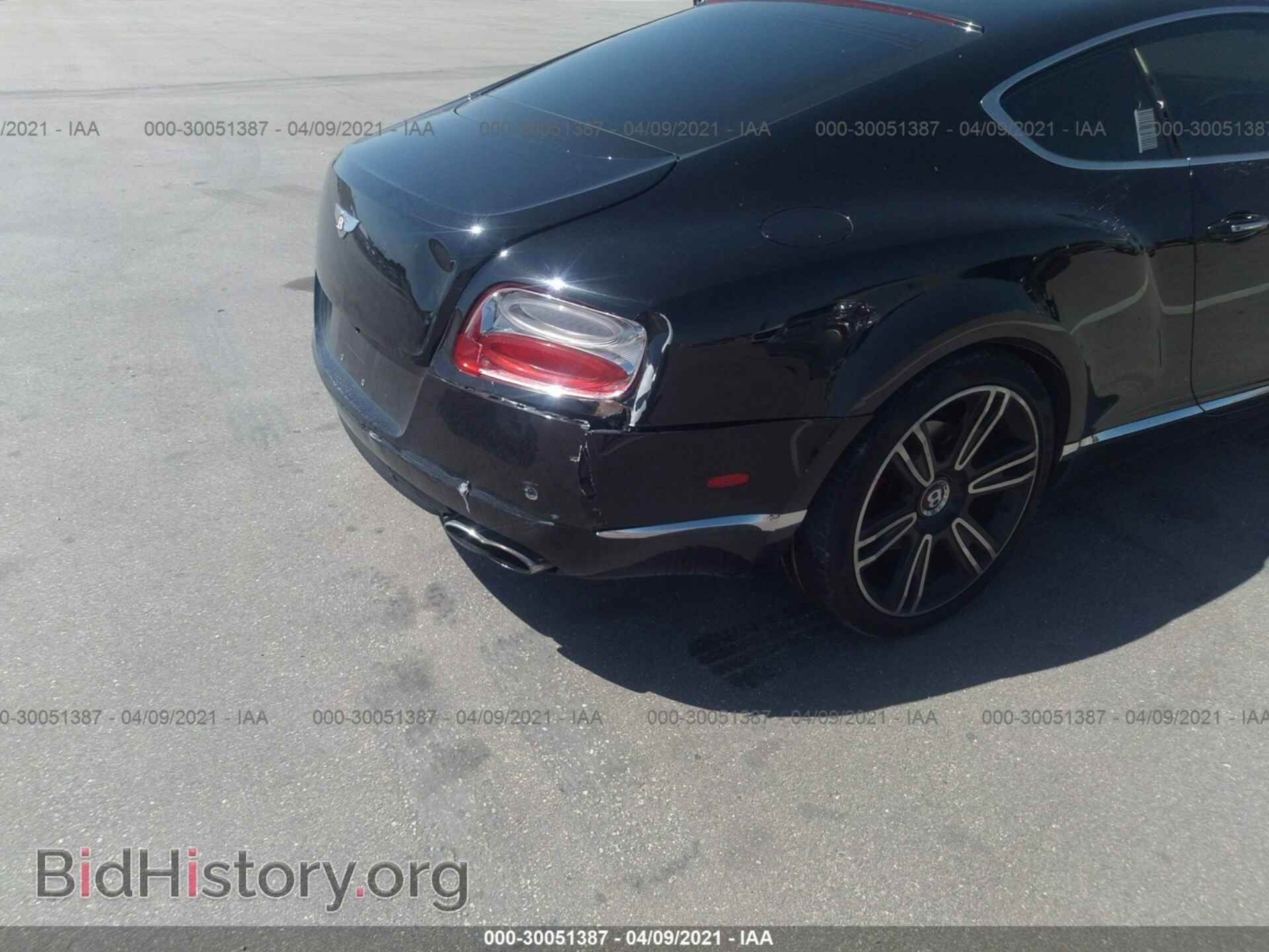 2013 BENTLEY CONTINENTAL GT V8 - VIN: SCBFT7ZA3DC081783 - Фото 6