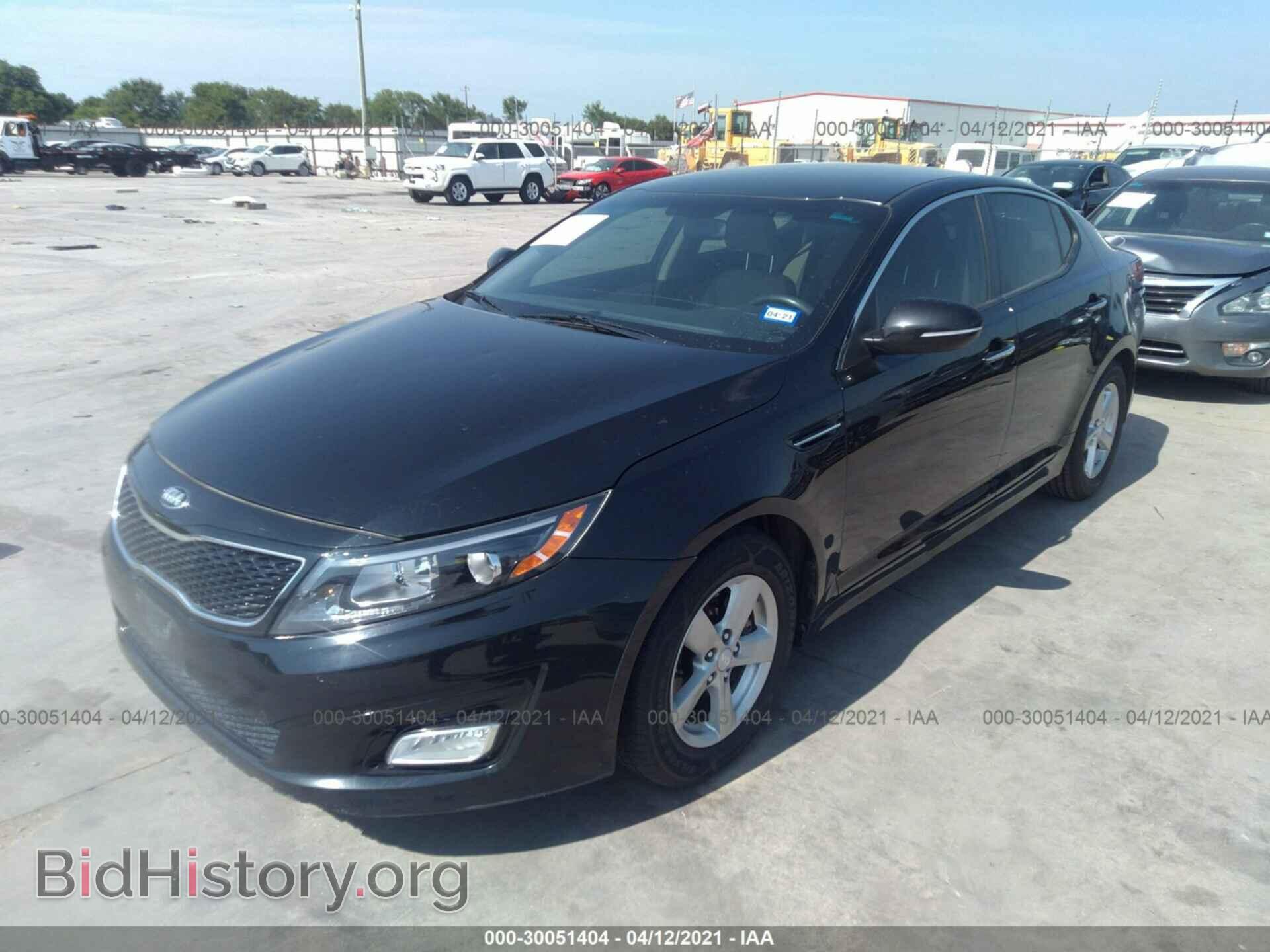 2014 KIA OPTIMA - VIN: 5XXGM4A77EG341889 - Фото 2