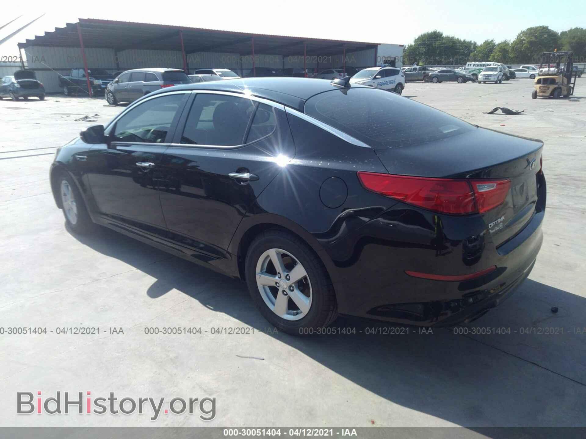 2014 KIA OPTIMA - VIN: 5XXGM4A77EG341889 - Фото 3
