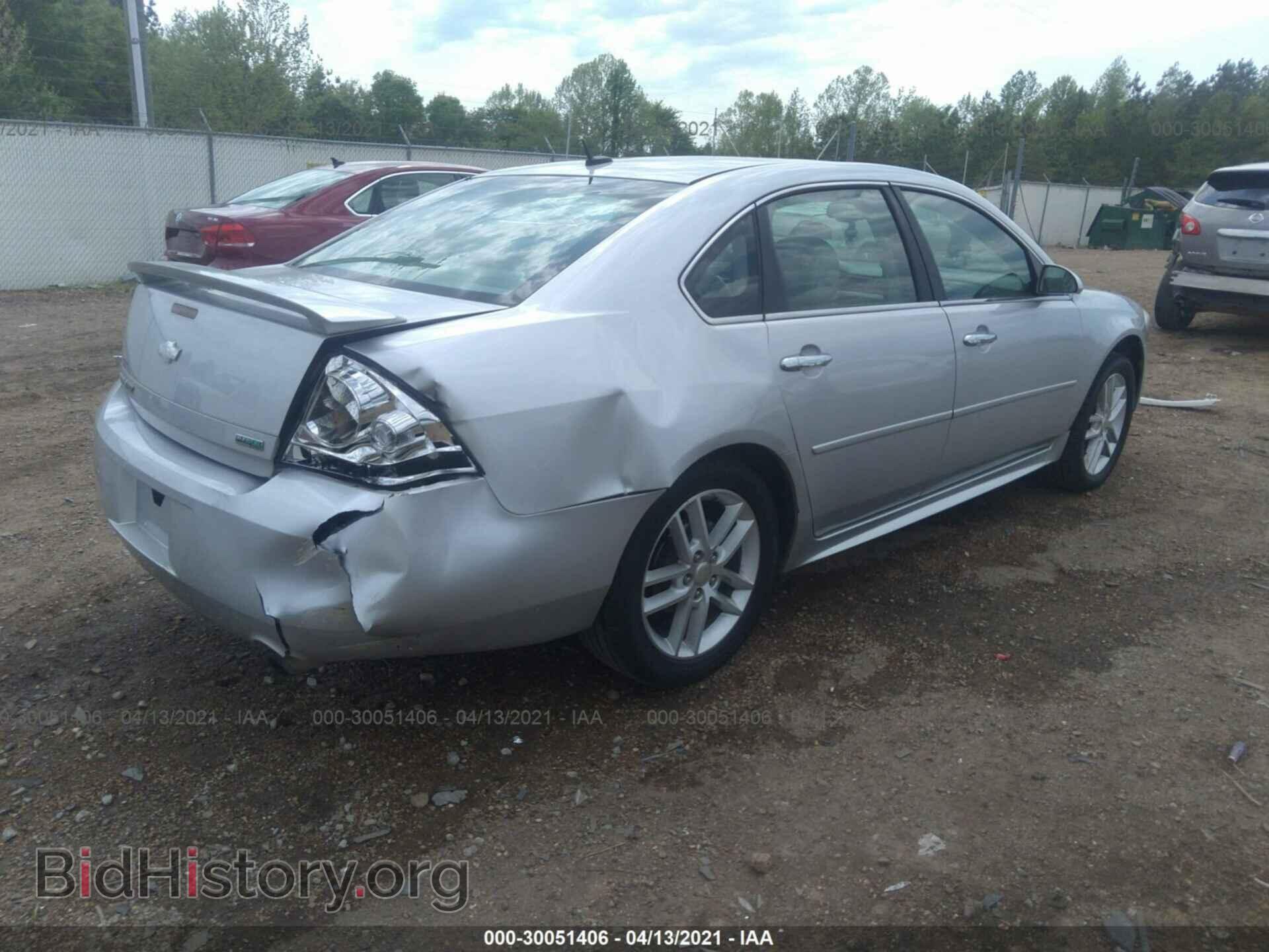 2013 CHEVROLET IMPALA - VIN: 2G1WC5E38D1208583 - Фото 4