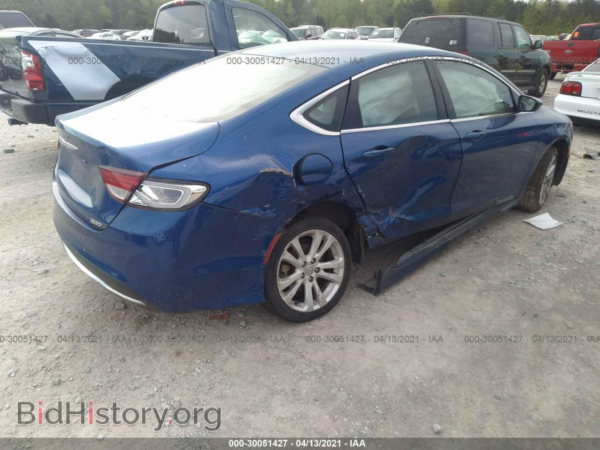 2015 CHRYSLER 200 - VIN: 1C3CCCAB6FN657102 - Фото 4
