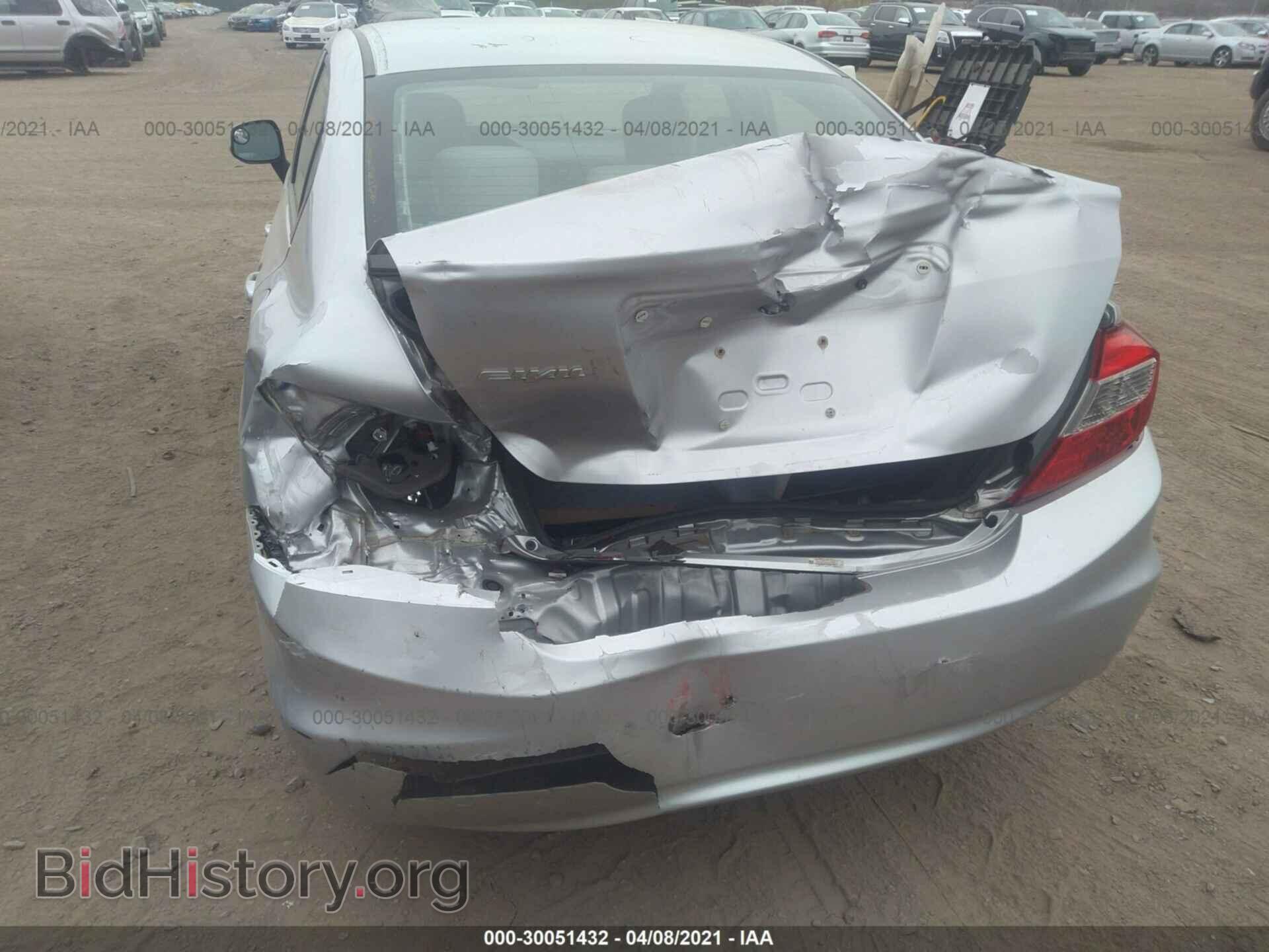 2012 HONDA CIVIC SDN - VIN: 19XFB2F54CE010996 - Фото 6