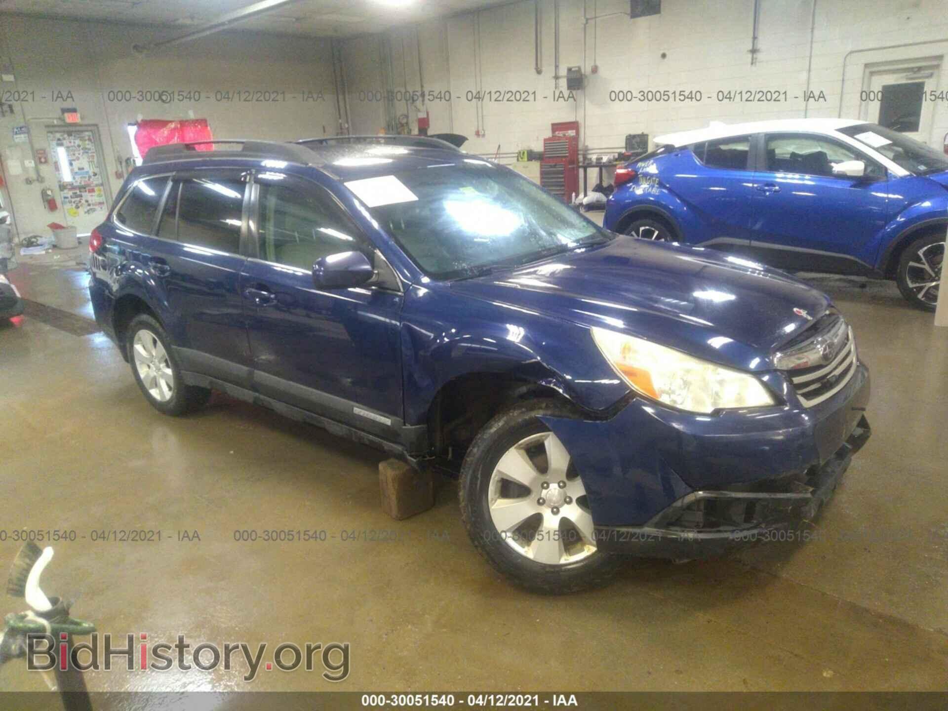 Photo 4S4BRBCCXB3374886 - SUBARU OUTBACK 2011