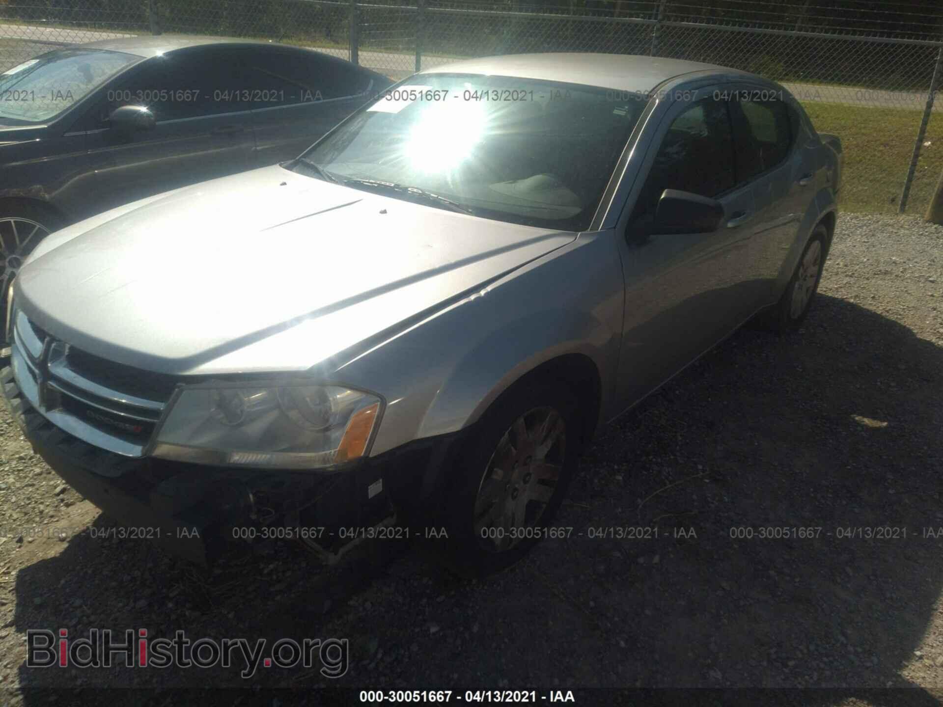 2014 DODGE AVENGER - VIN: 1C3CDZAB1EN105280 - Фото 2