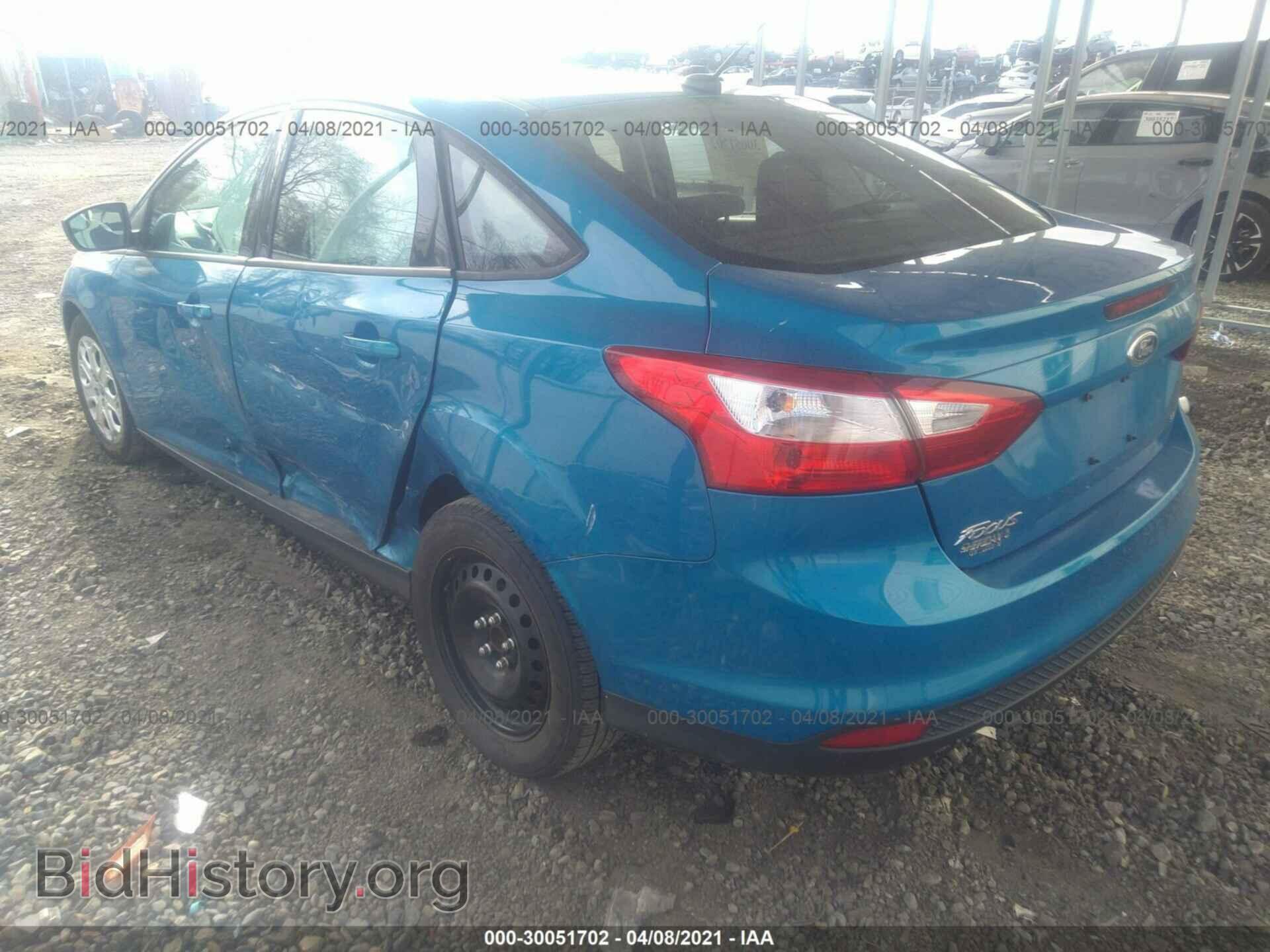 2012 FORD FOCUS - VIN: 1FAHP3F29CL166762 - Фото 3