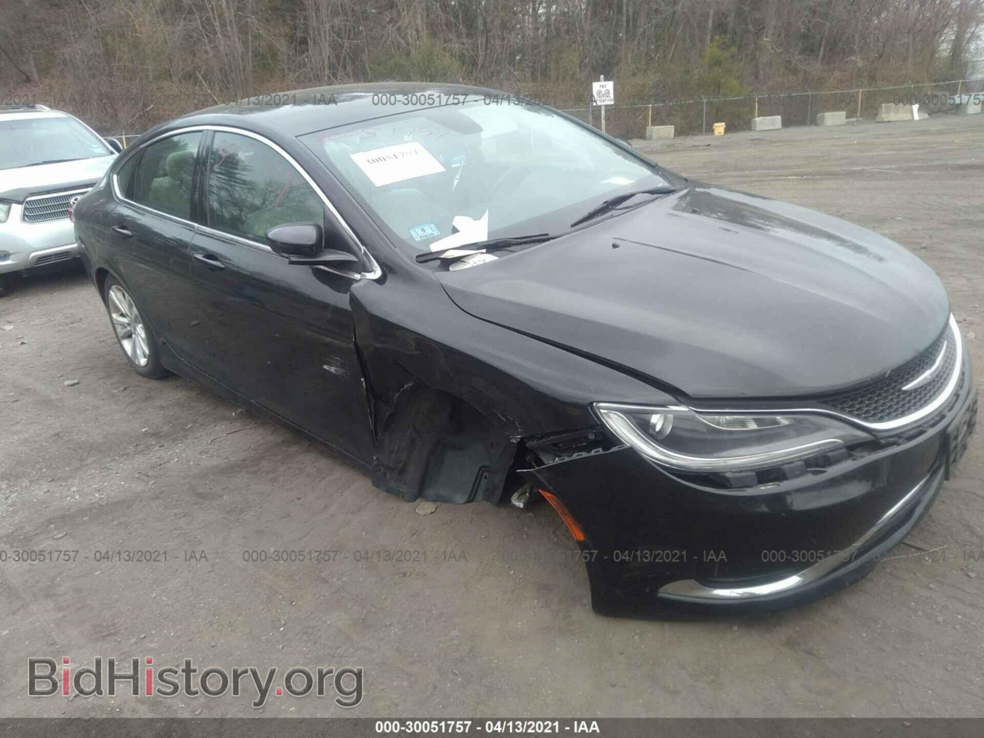 Фотография 1C3CCCAG1FN516403 - CHRYSLER 200 2015