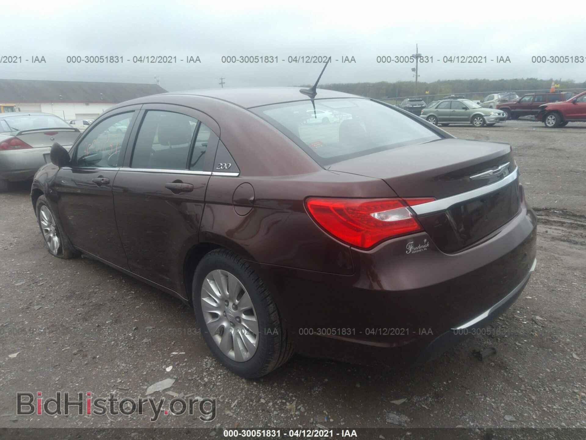 2013 CHRYSLER 200 - VIN: 1C3CCBAB9DN761851 - Фото 3