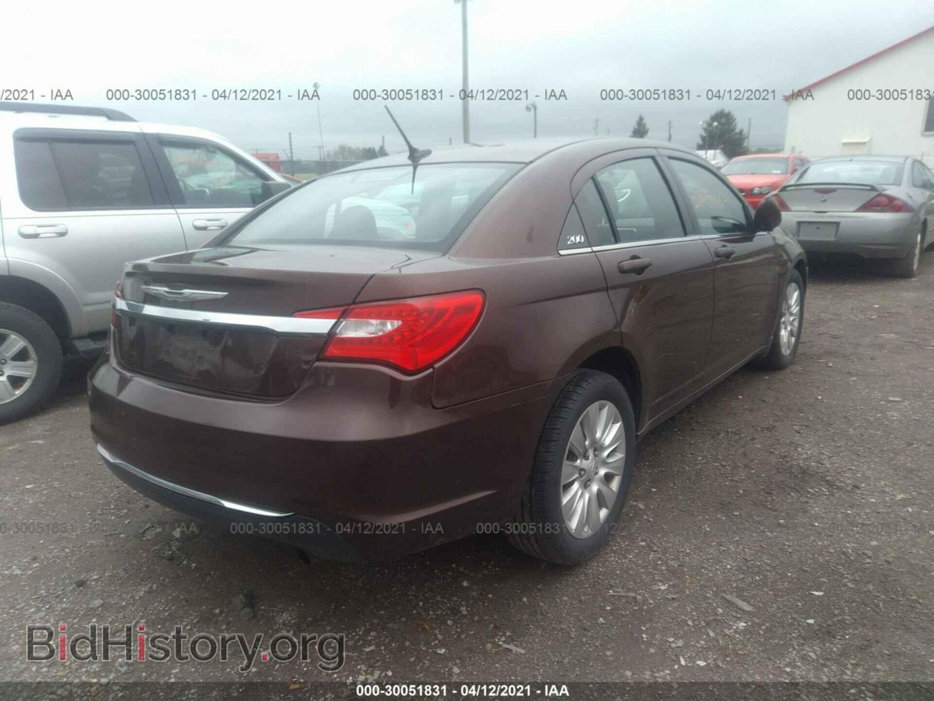 2013 CHRYSLER 200 - VIN: 1C3CCBAB9DN761851 - Фото 4