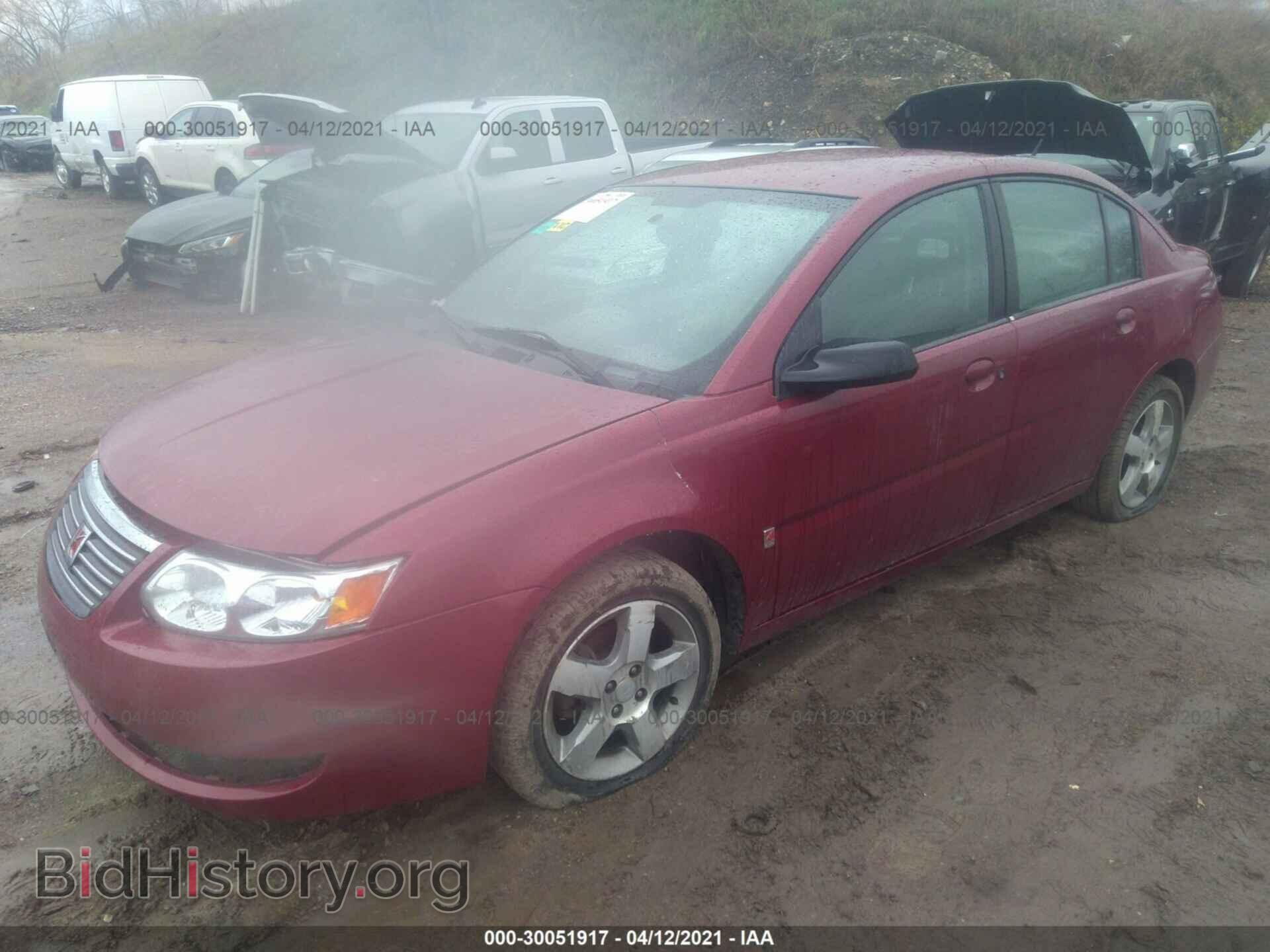 2007 SATURN ION - VIN: 1G8AL58B97Z130986 - Фото 2