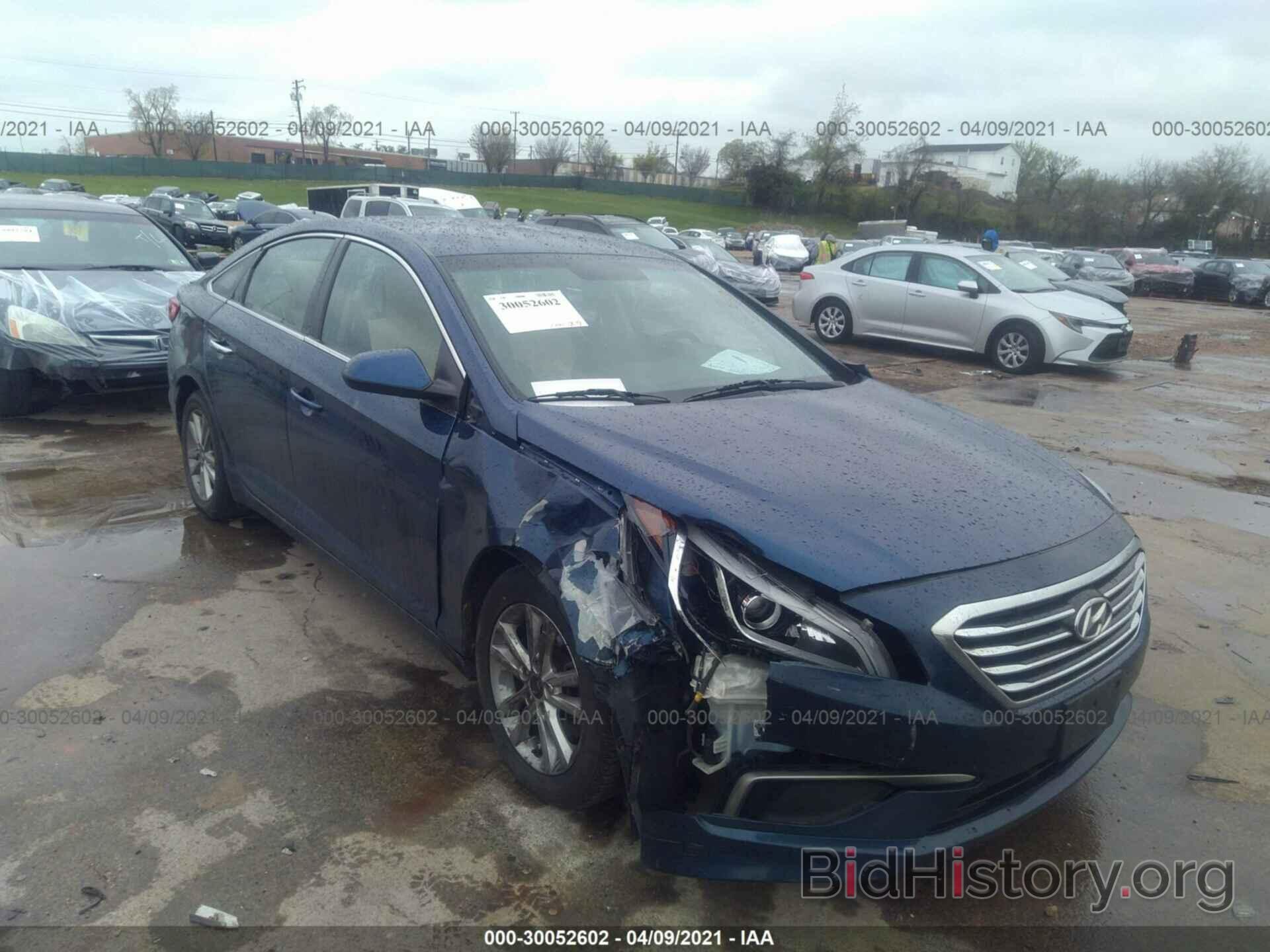 Фотография 5NPE24AF1GH374446 - HYUNDAI SONATA 2016