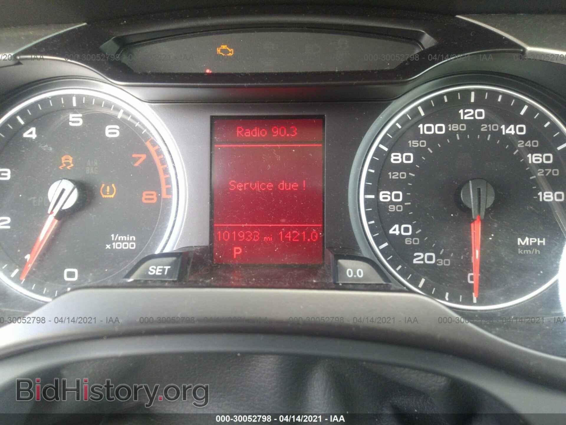 2010 AUDI A4 - VIN: WAUBFAFL2AA052172 - Фото 7