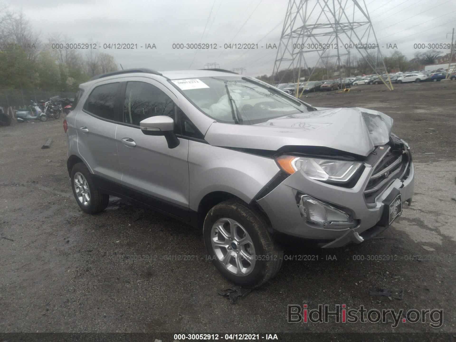 Photo MAJ6S3GL2KC303813 - FORD ECOSPORT 2019