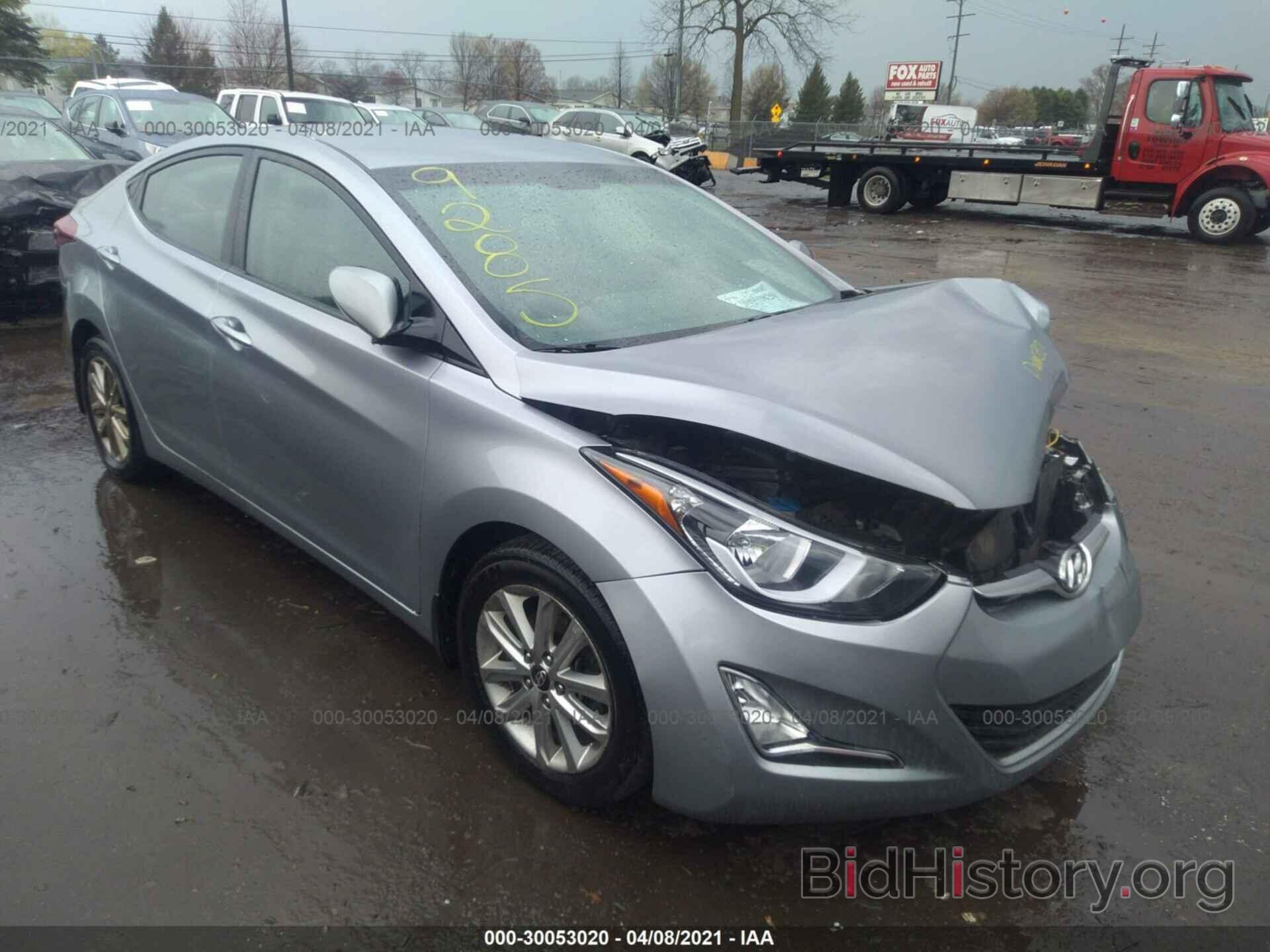 Фотография 5NPDH4AE9GH778368 - HYUNDAI ELANTRA 2016