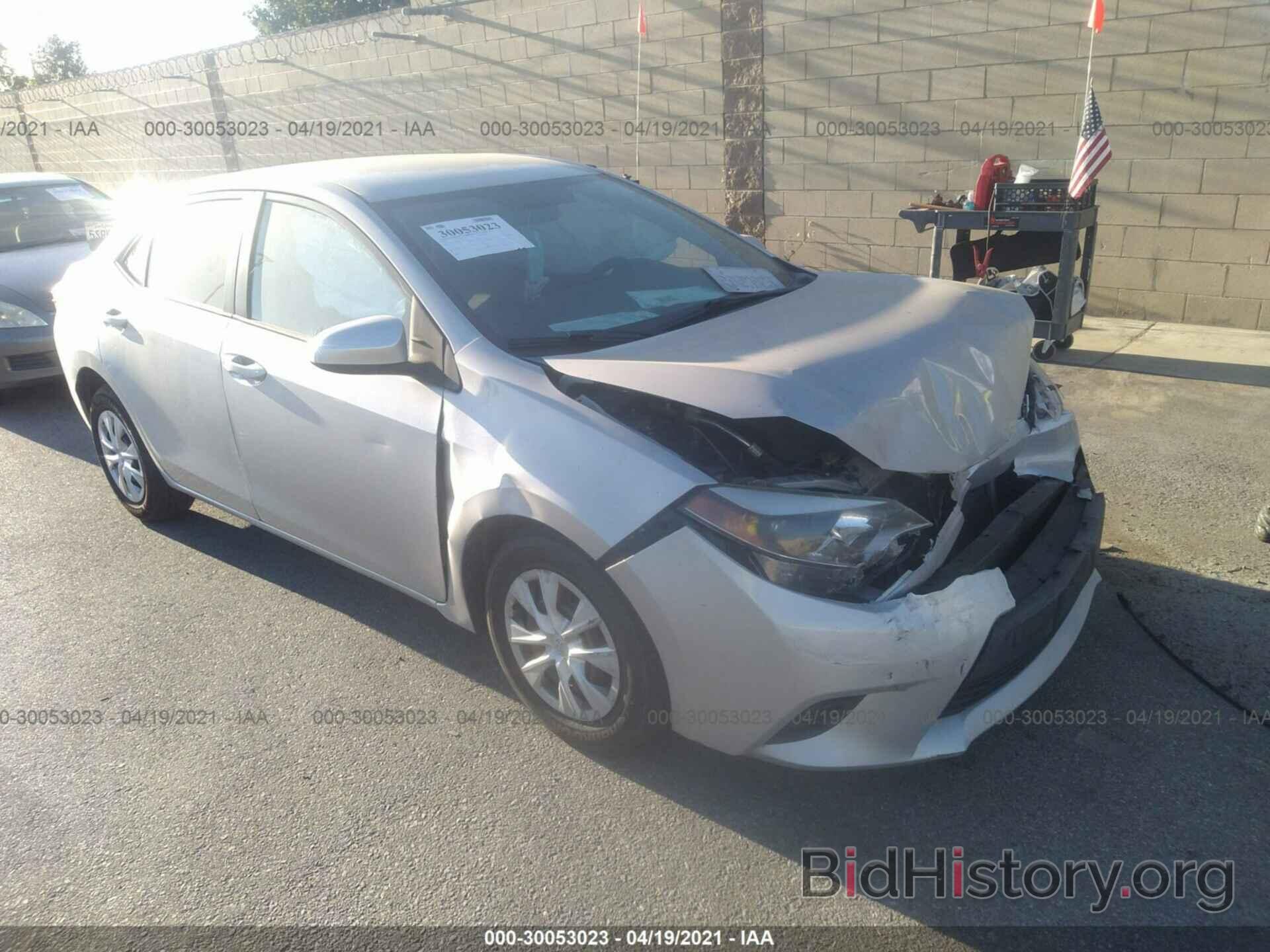 Photo 2T1BURHE4EC212334 - TOYOTA COROLLA 2014