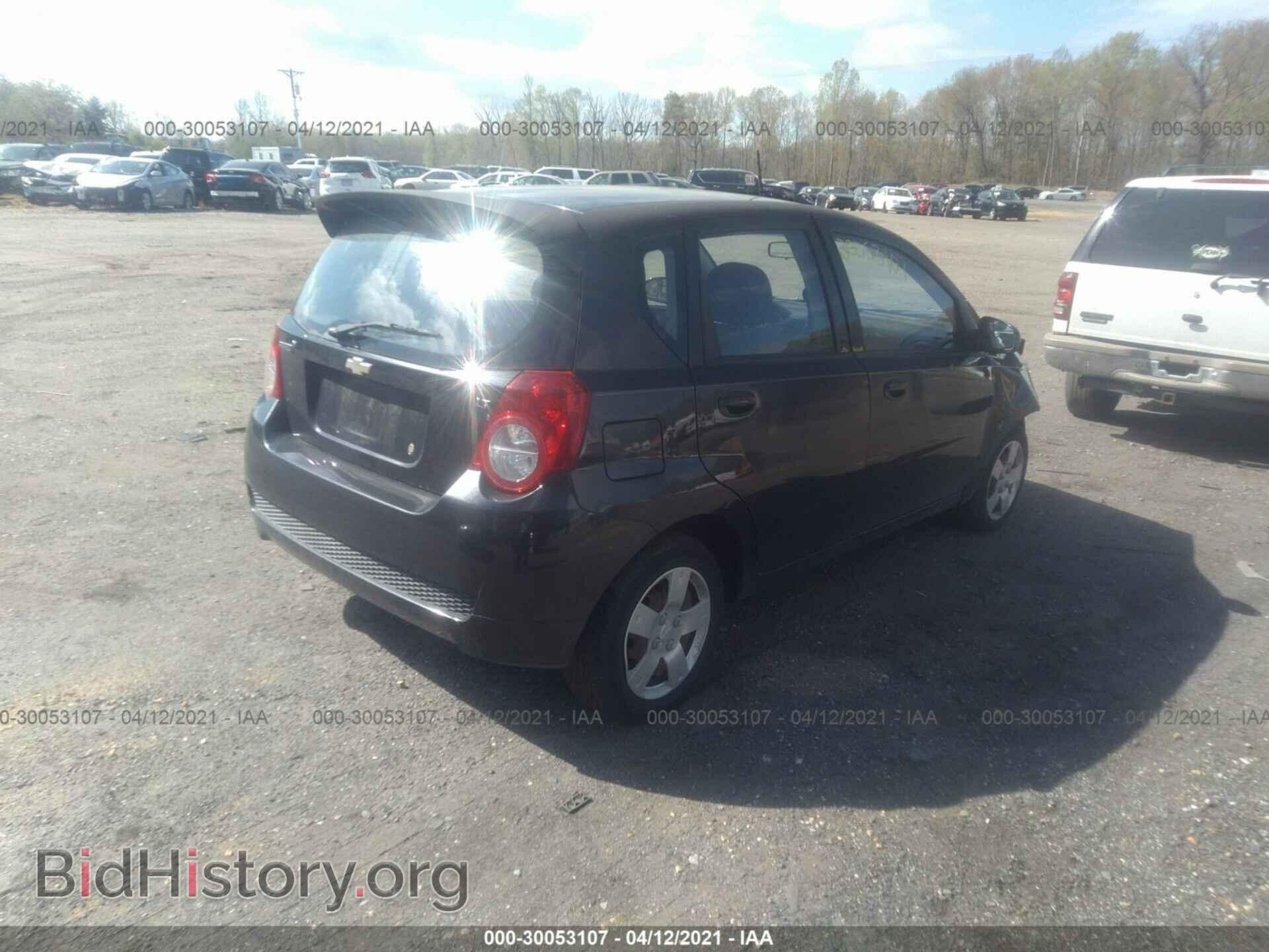 2009 CHEVROLET AVEO - VIN: KL1TD66E49B645038 - Фото 4