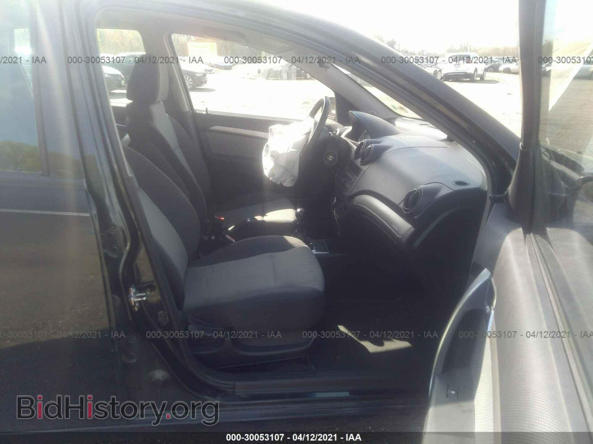 2009 CHEVROLET AVEO - VIN: KL1TD66E49B645038 - Фото 5